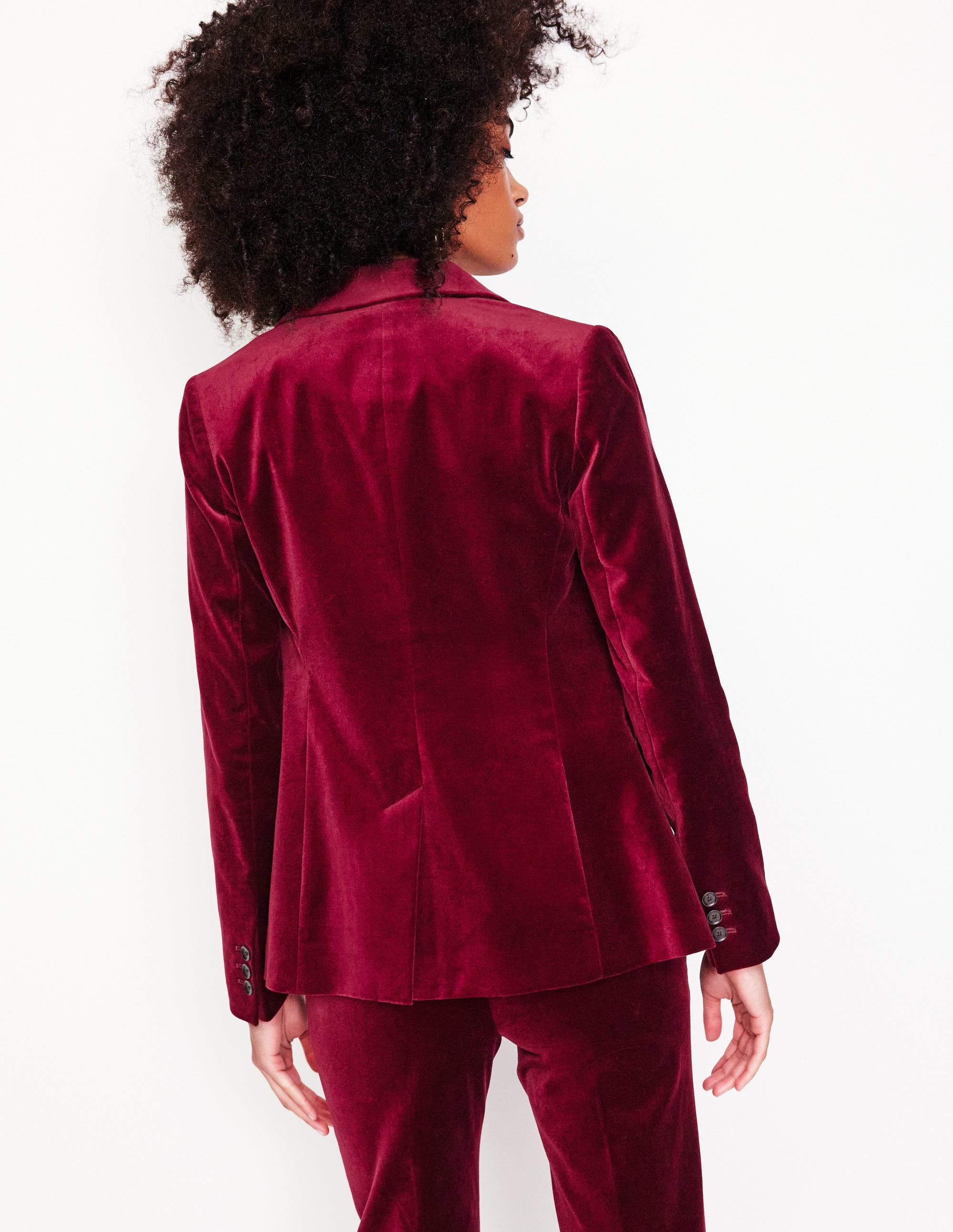  Marylebone Velvet Blazer-Cabernet、mySite、ashleygrahame