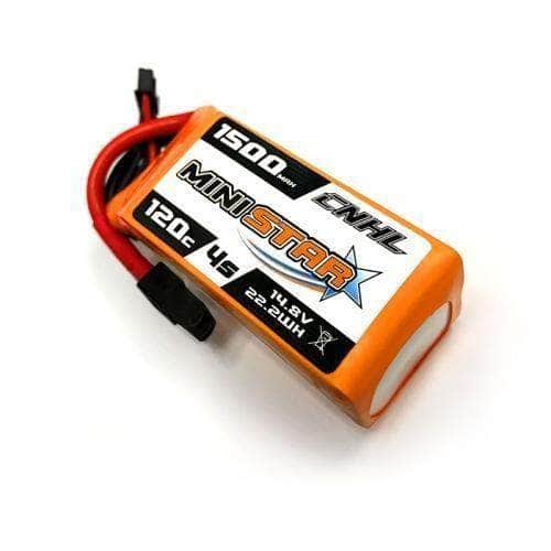  CNHL MiniStar 14.8V 4S 1500mAh 120C LiPo Battery - XT60、mySite、merchandisen