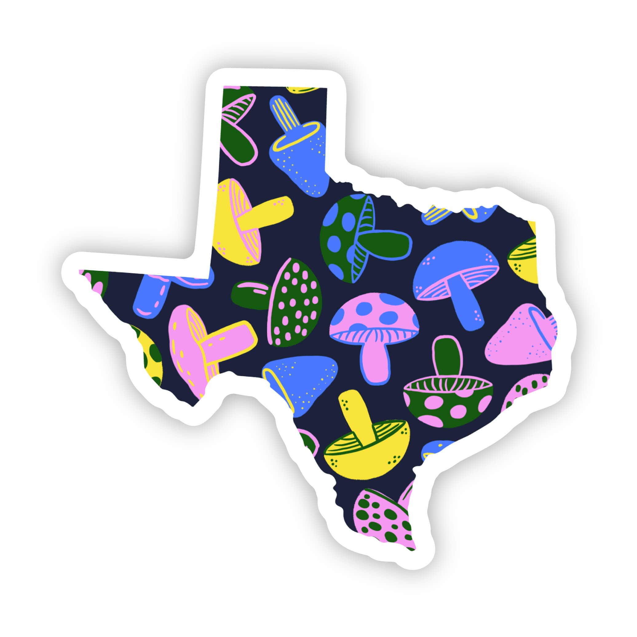  Texas Sticker - Mushroom、mySite、ghnorth