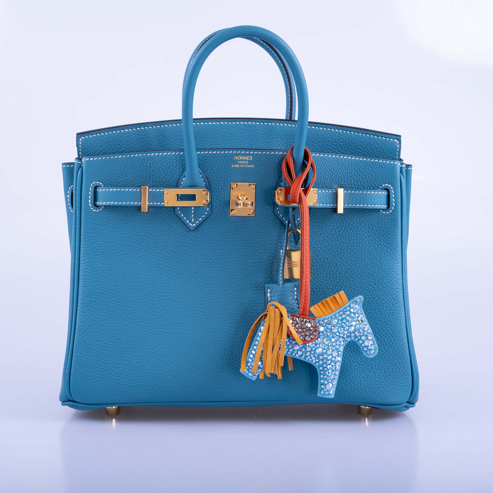 Hermès Birkin 25 Blue Jean Togo Gold Hardware、mySite、garminoutage.com