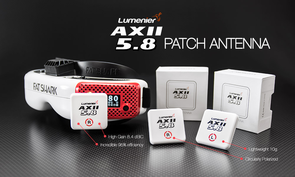 Lumenier AXII Patch Antenna 5.8GHz for Sale