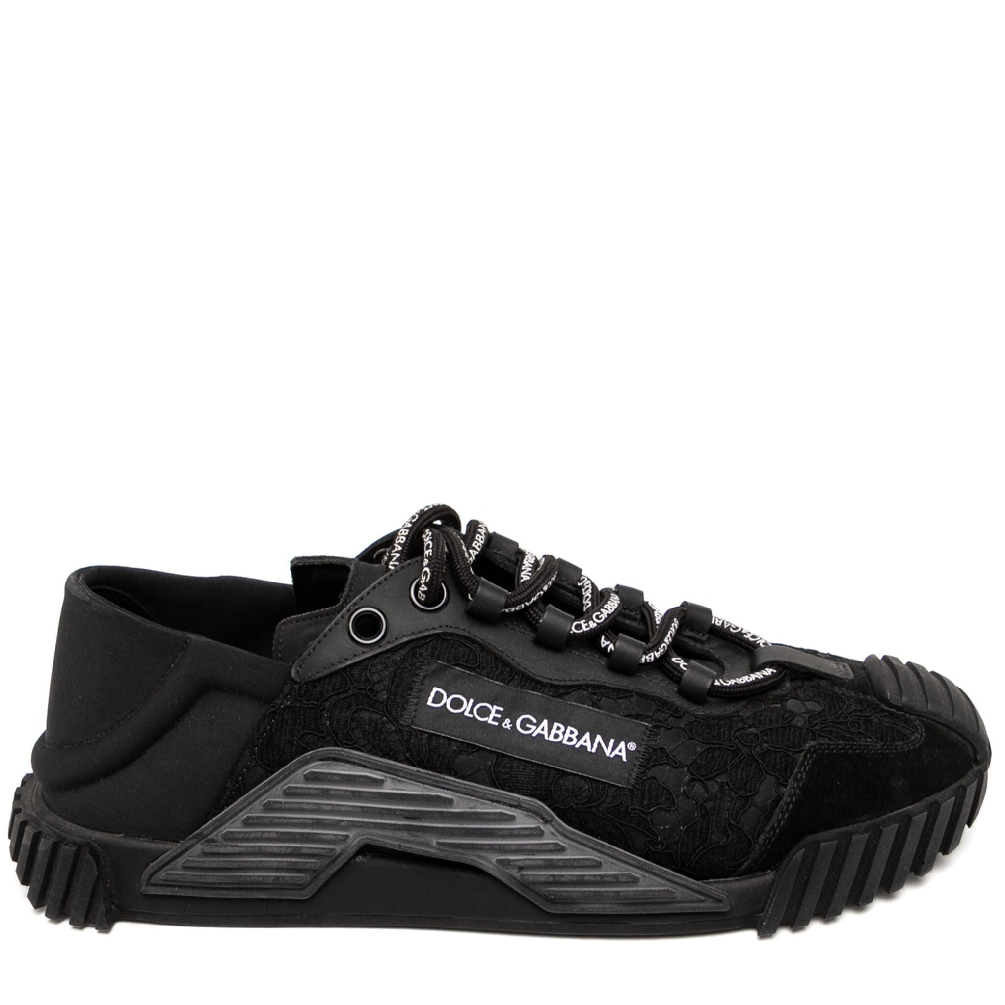 Dolce & Gabbana Black Lace Trainers、mySite、garminoutage.com