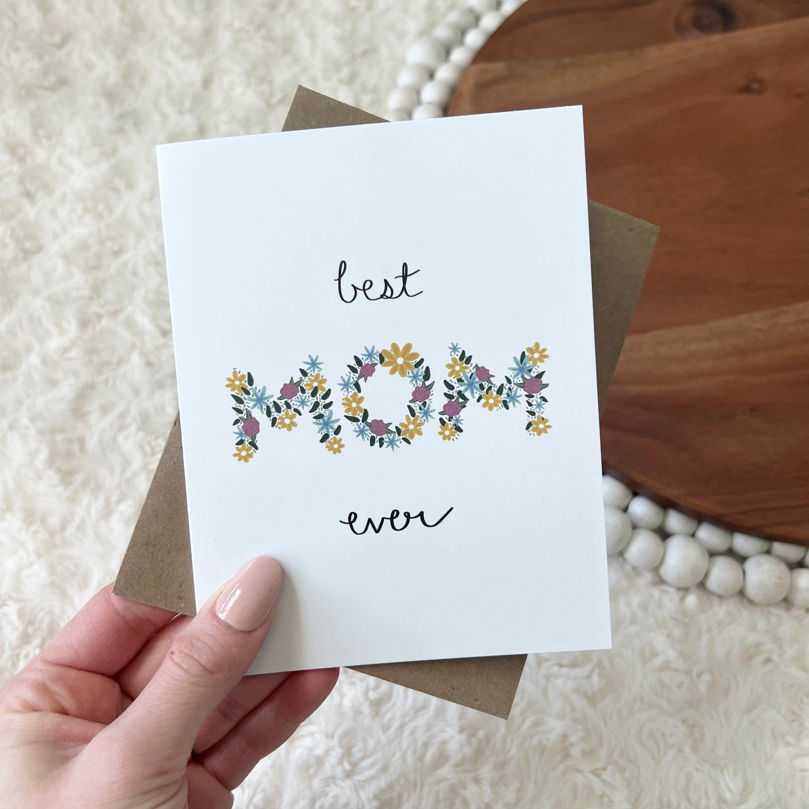  Best Mom Ever Mother's Day Card、mySite、ghnorth