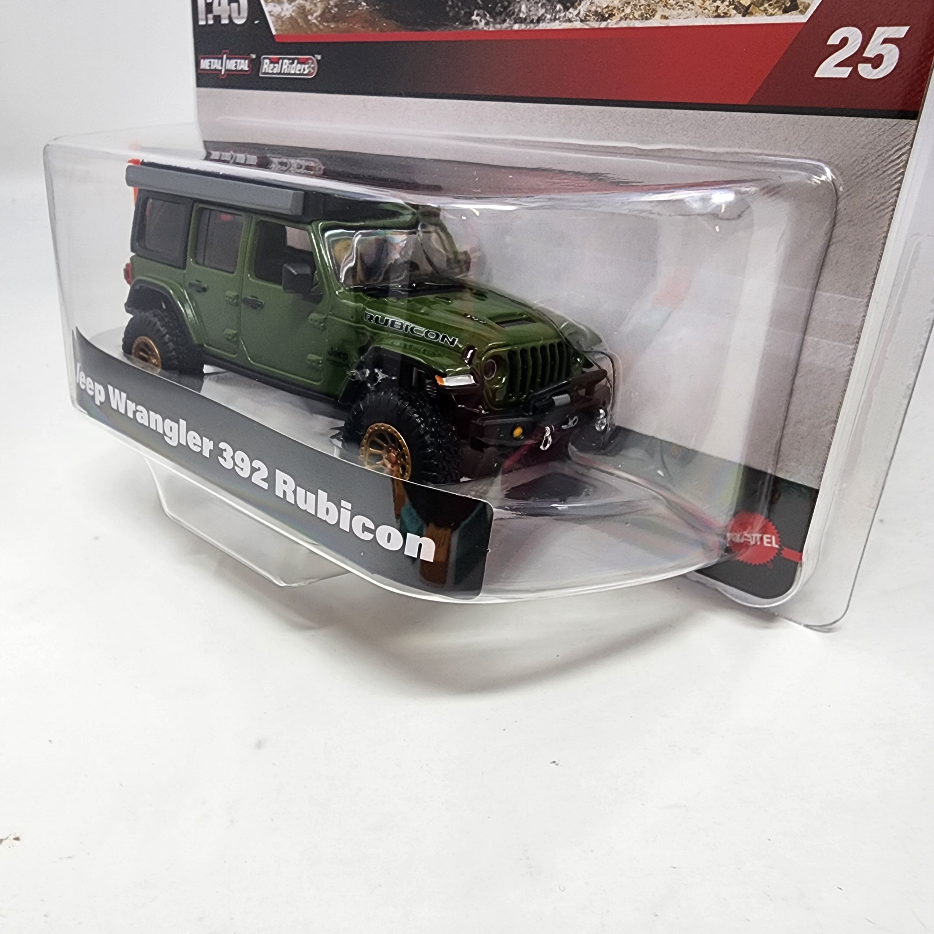 Jeep Wrangler 392 Rubicon * GREEN * 2025 Hot Wheels 1:43 Scale Series Case H、mySite、hgirdovlk