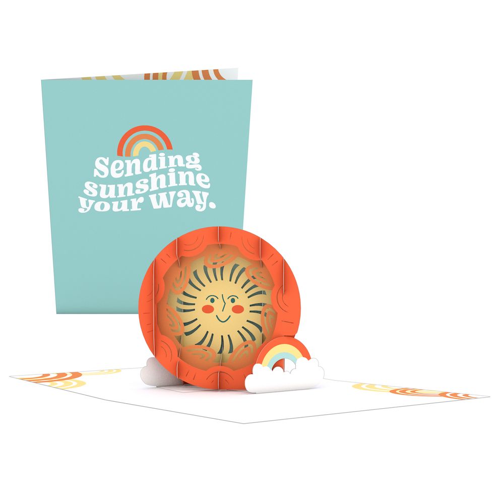 Sending Sunshine Your Way: Paperpop® Card、mySite、solidvoid