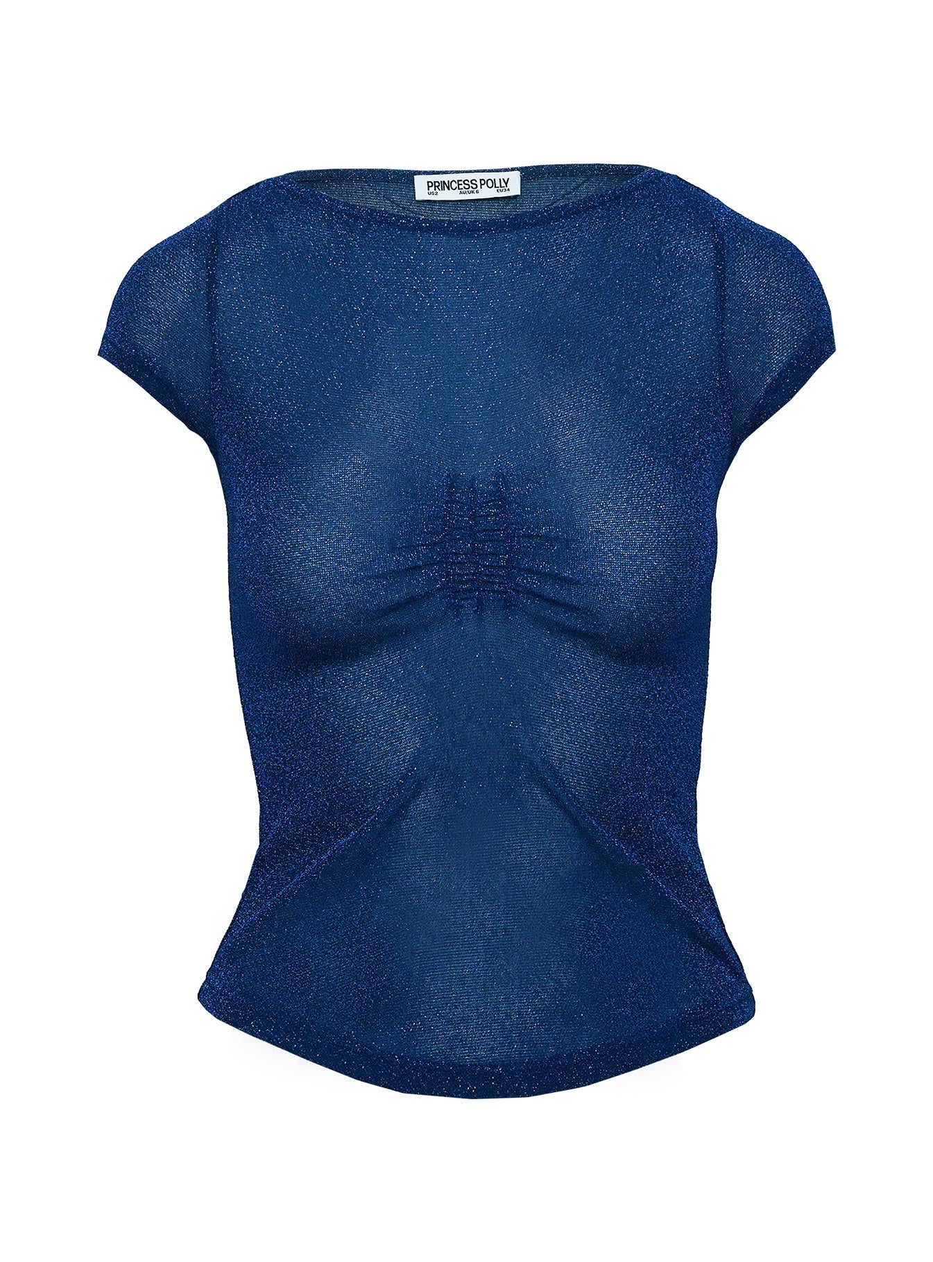 Crystal Clear Mesh Top Navy、mySite、solidvoid