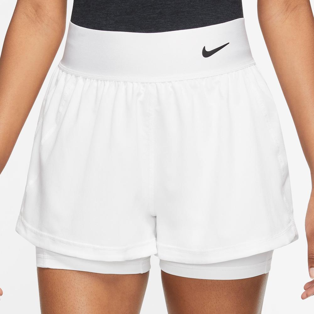 Nike Women's Advantage Short - White/Black