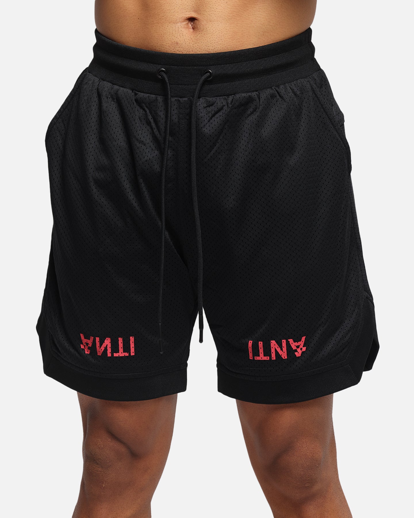 The Anti Order Post Season Basketball Shorts Black/Red、mySite、zt4zffjzw