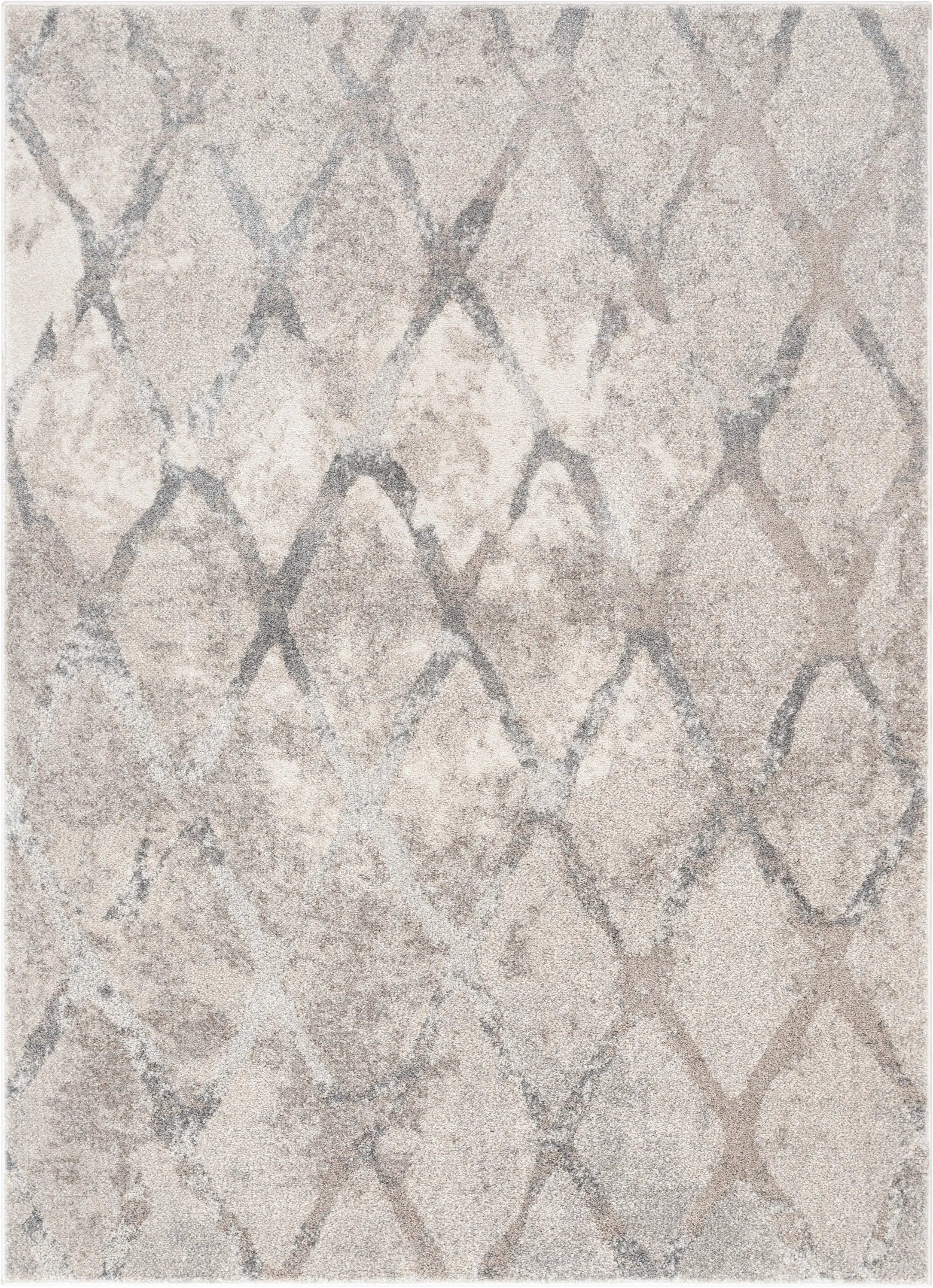 Cecil Moroccan Lattice Trellis Ivory Vintage Rug、mySite、gigharbornorthrealestate