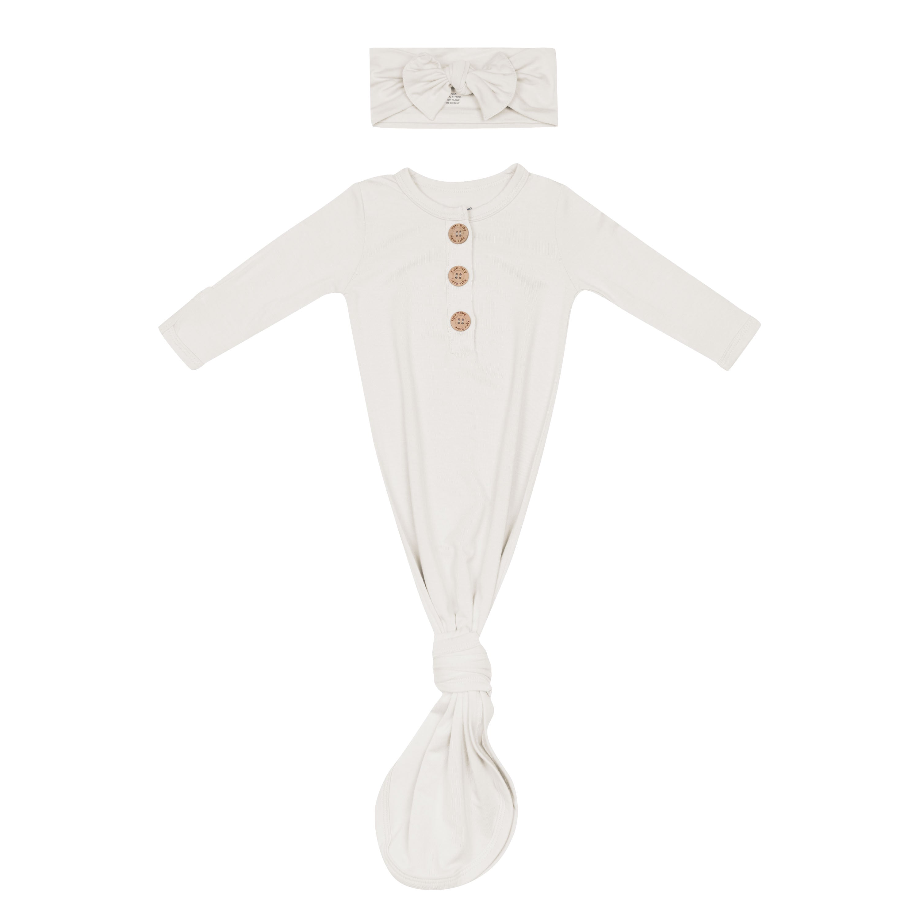  Knotted Gown with Bow Set in Oat、mySite、layawaytickets