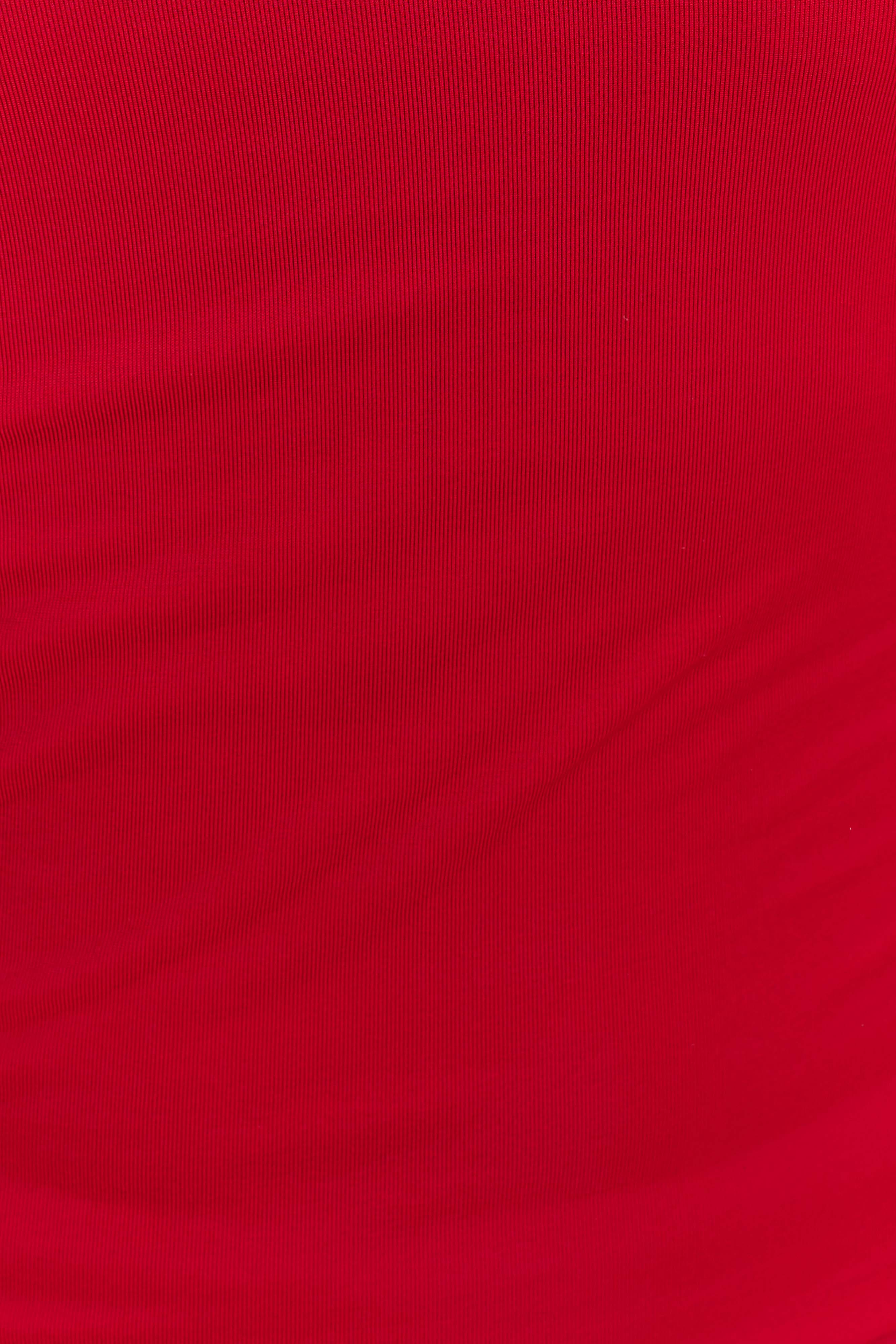 Bruna Slinky Fishtail Maxi Skirt - Red、mySite、solidvoid