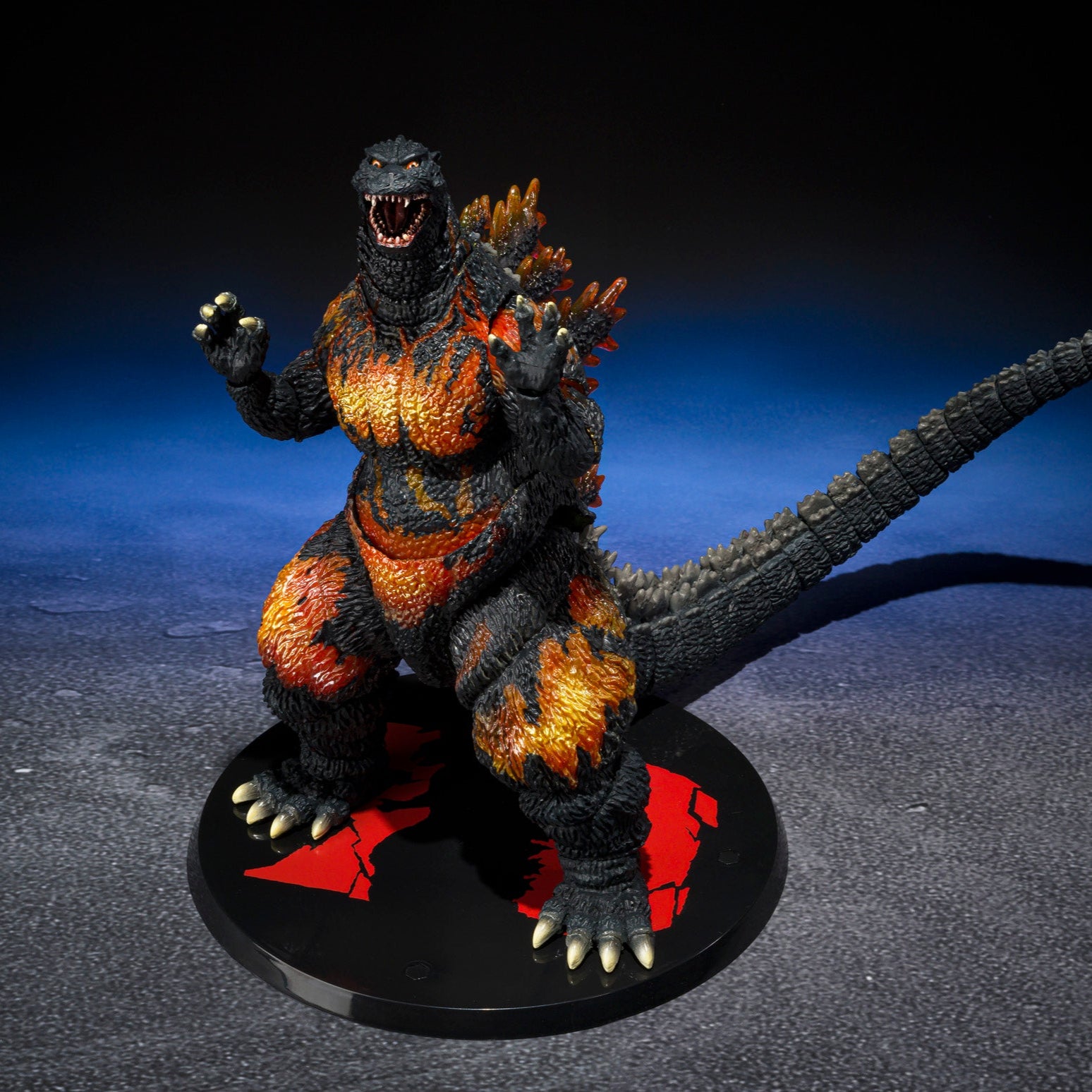 S.H.MonsterArts 1995 Godzilla vs. Destoroyah Burning Godzilla (70th Anniversary Special Version)、mySite、hgirdovlk