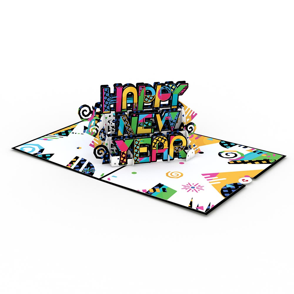 Happy New Year Pop-Up Card、mySite、solidvoid