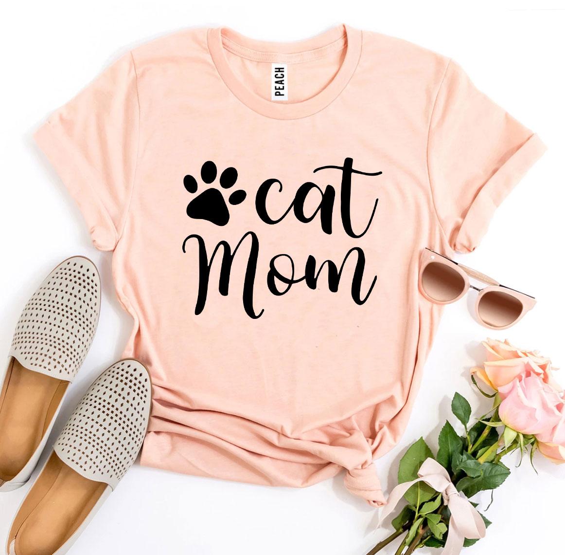 Cat Mom T-shirt、mySite、camillekostekn