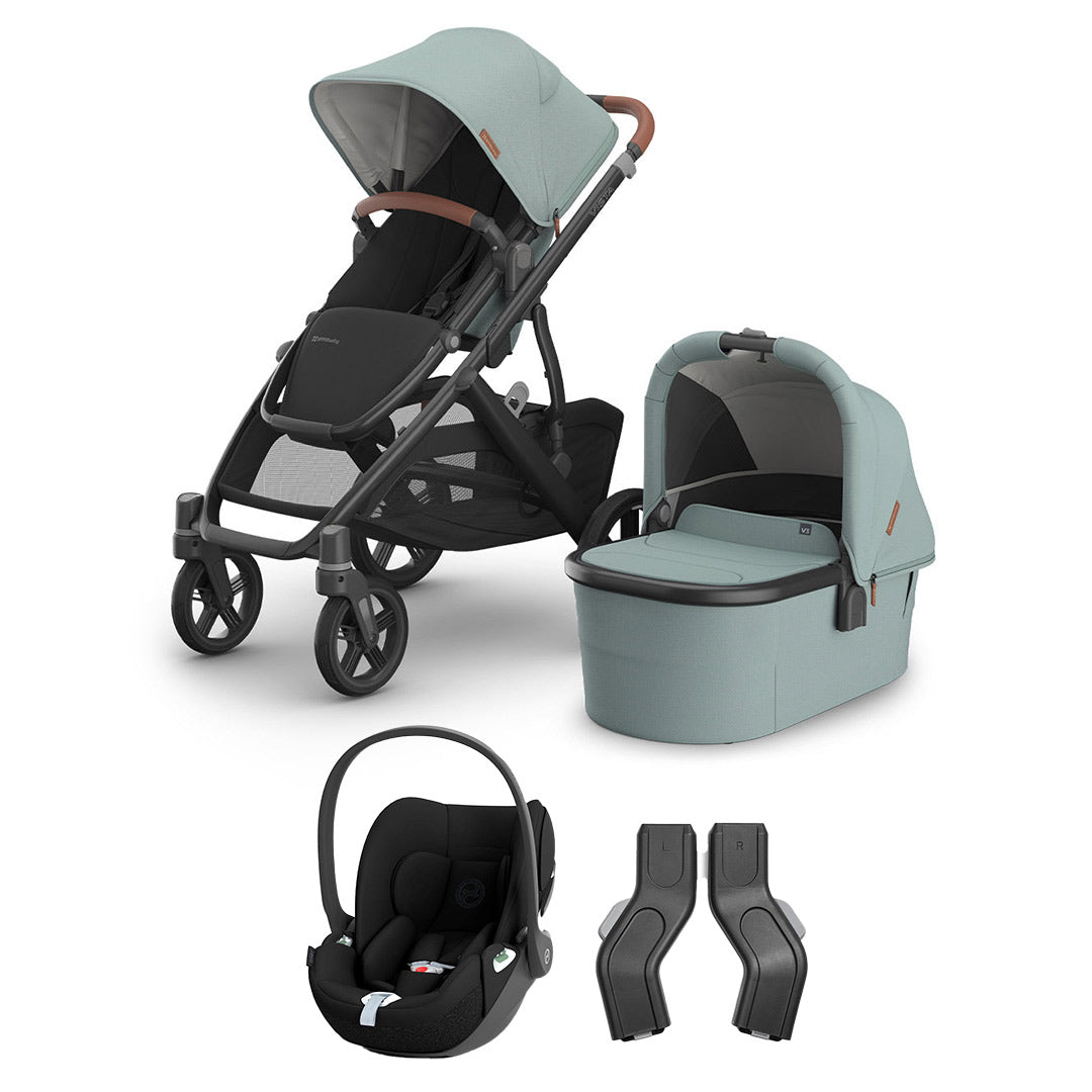  UPPAbaby VISTA V3 + Cloud T Travel System、mySite、merchandisen