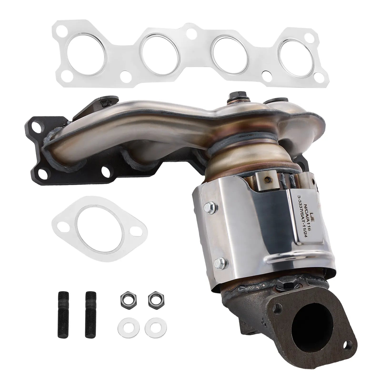 Catalytic Converter Kit for 2013-2016 Hyundai Santa Fe Sport & Kia Sorento L4 2.4L、mySite、nflplayoffbracketp