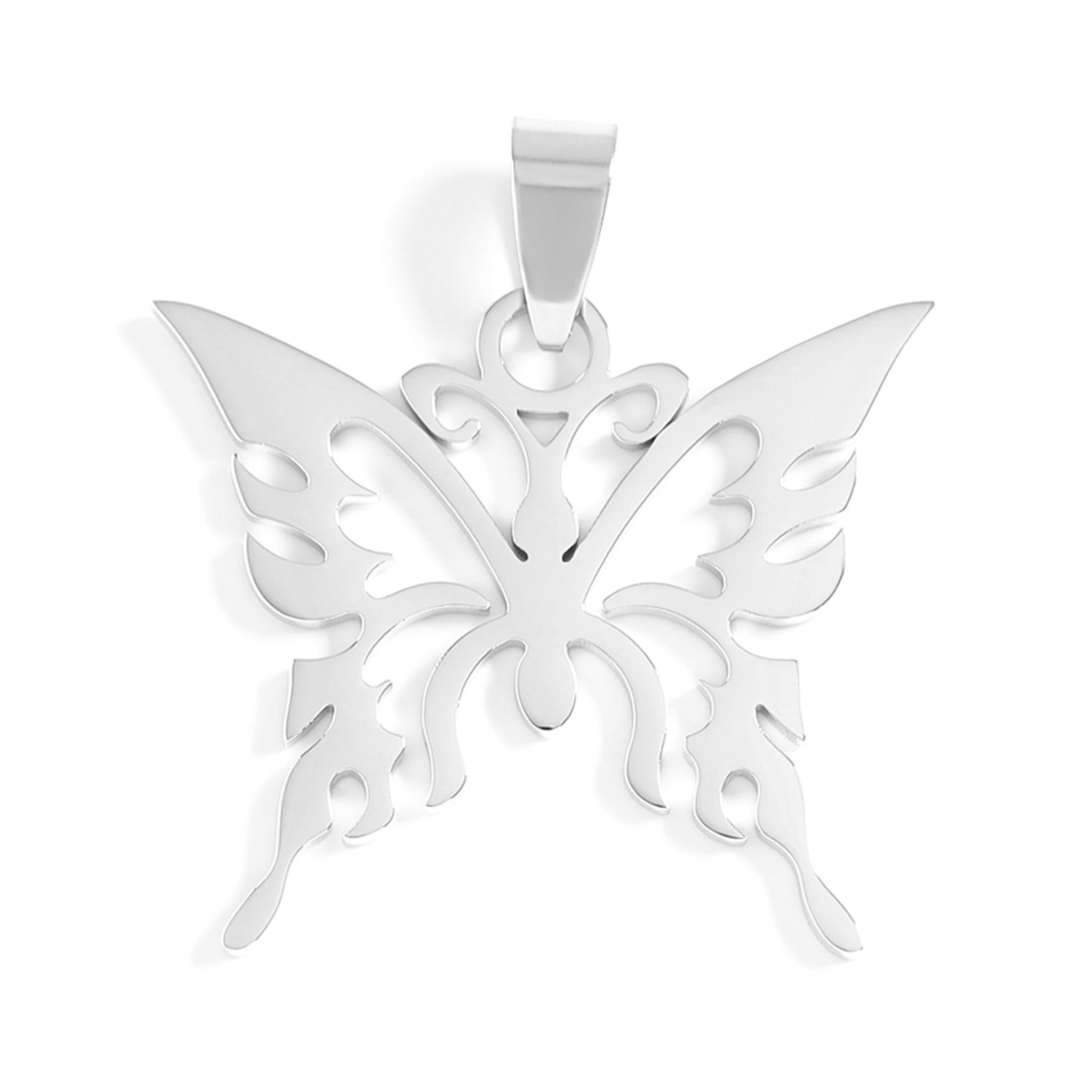 Stainless Steel Cutout Butterfly Pendant / PDJ2186、mySite、dreamappss