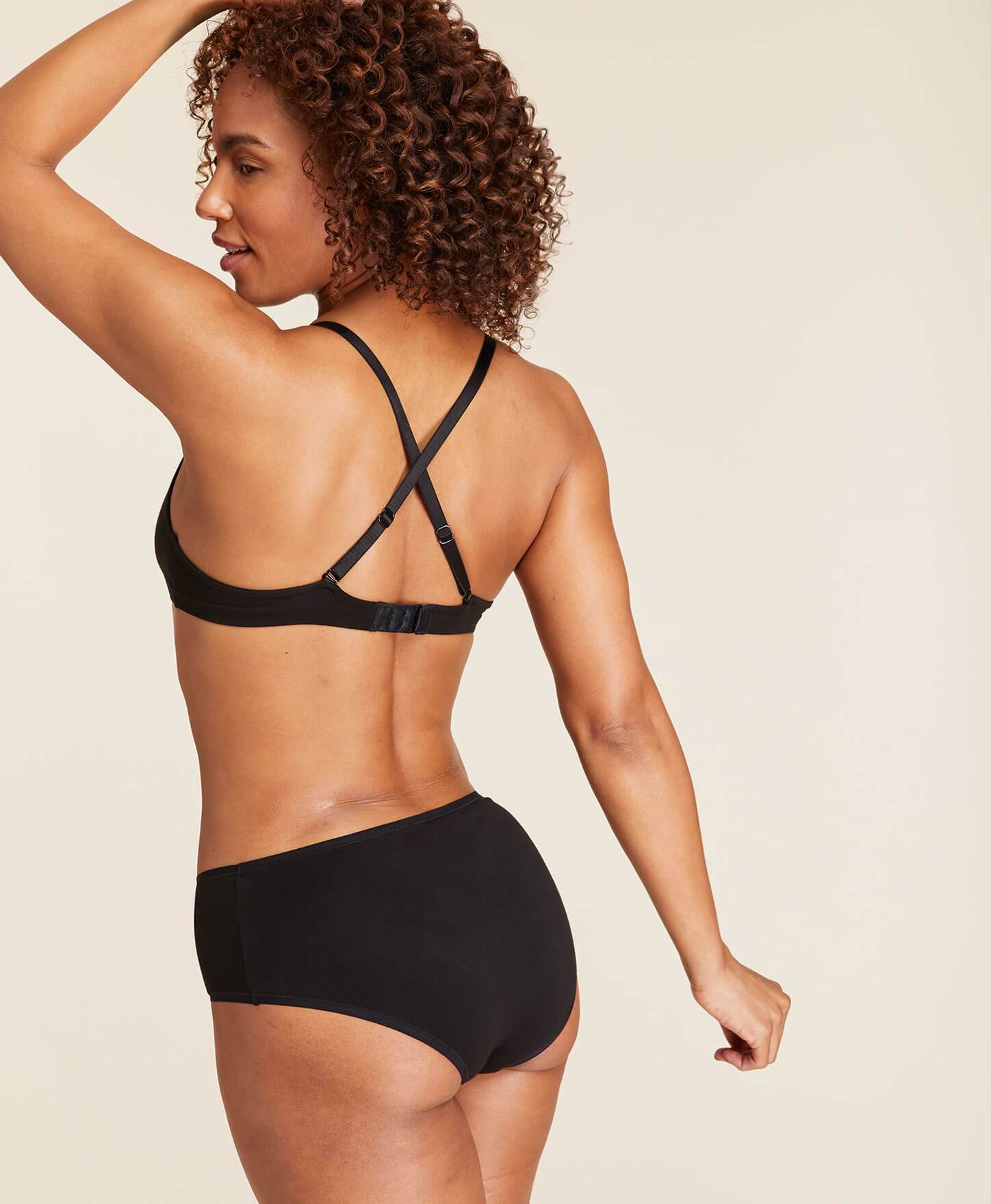  The Brief Panty - Rayon - Black、mySite、ashleygrahame