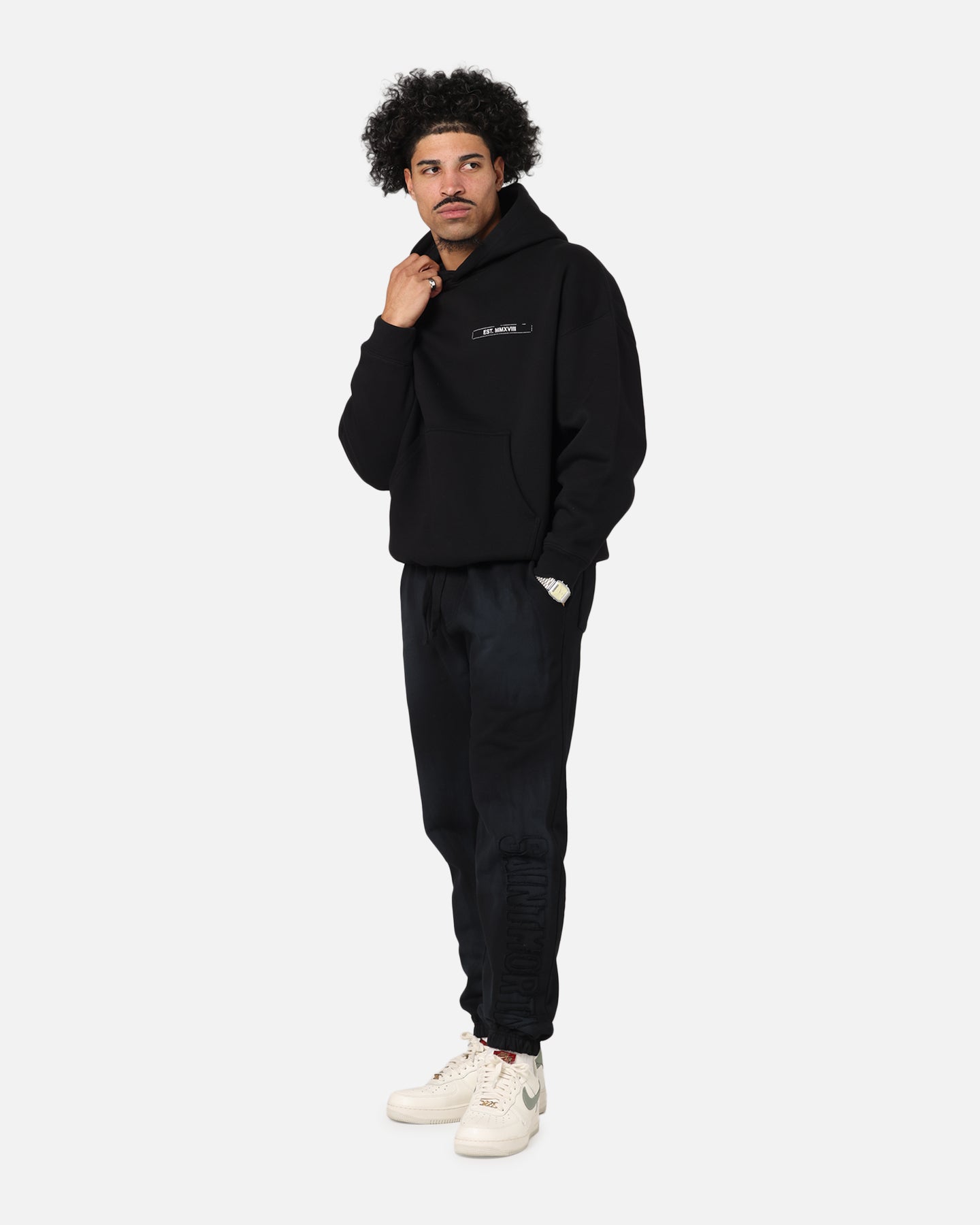 Saint Morta Liberty Boxy Hoodie Black、mySite、zt4zffjzw