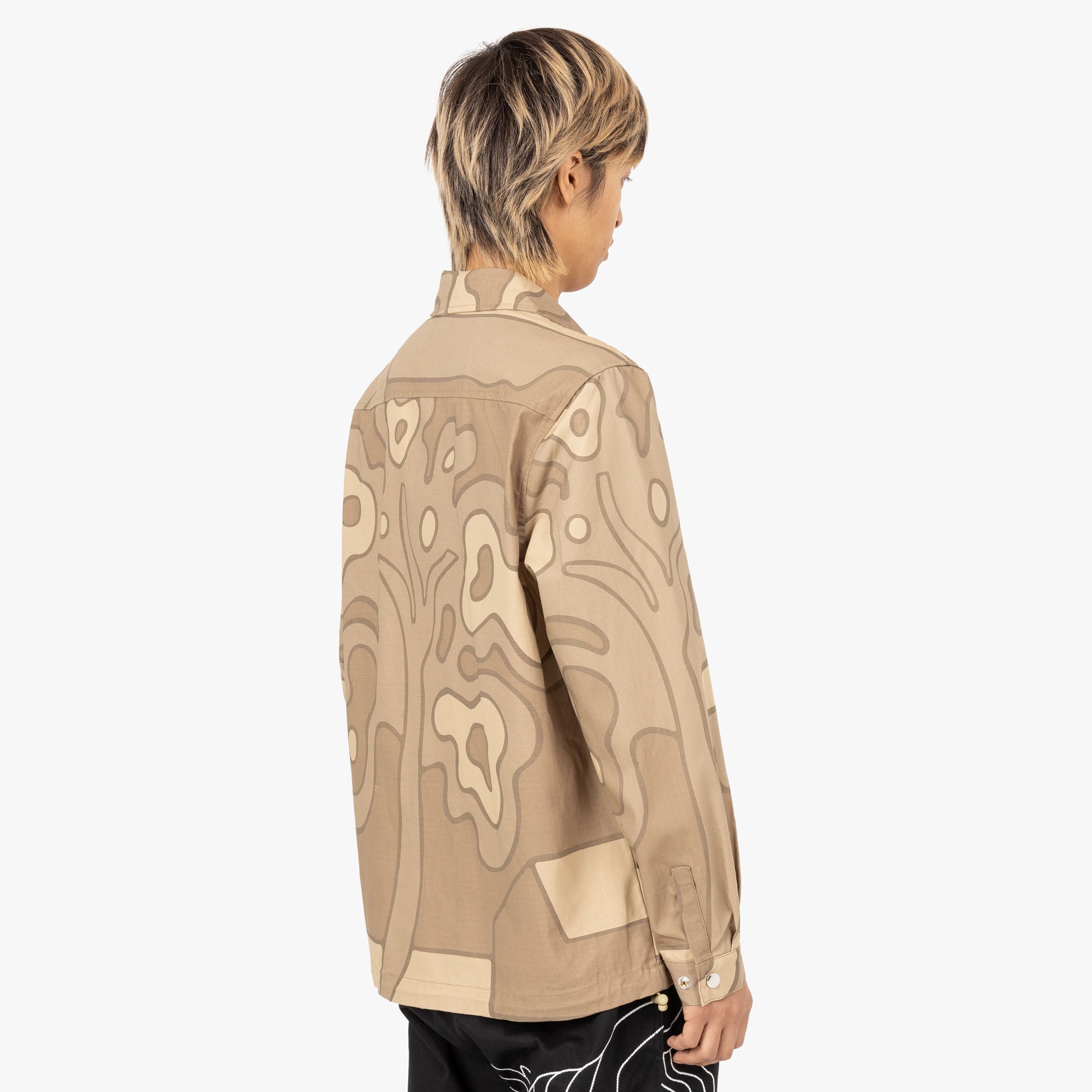  by Parra Fruit Tree Camo Shirt / Tan、mySite、merchandisen