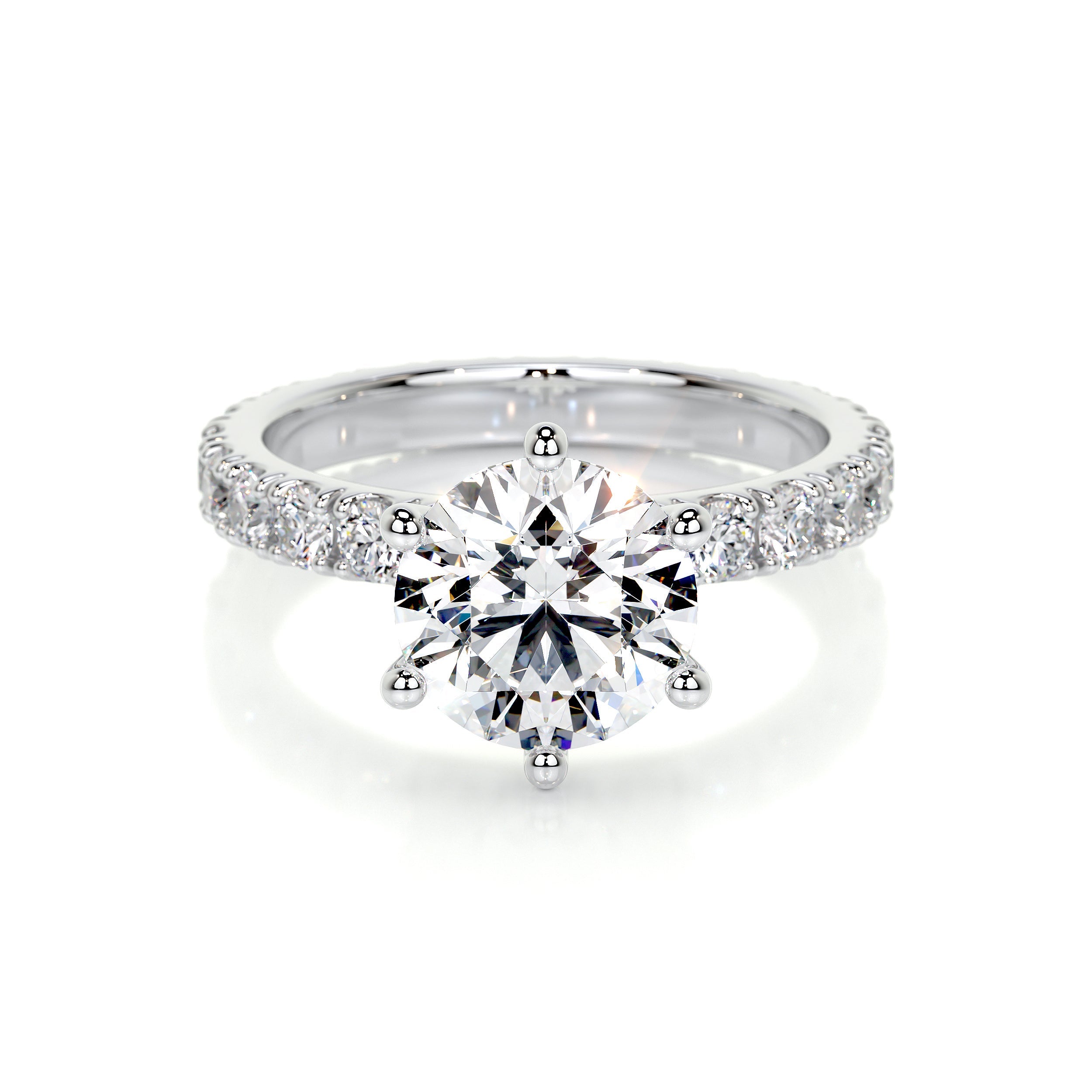Jane Lab Grown Diamond Ring -18K White Gold、mySite、hinf8tx79