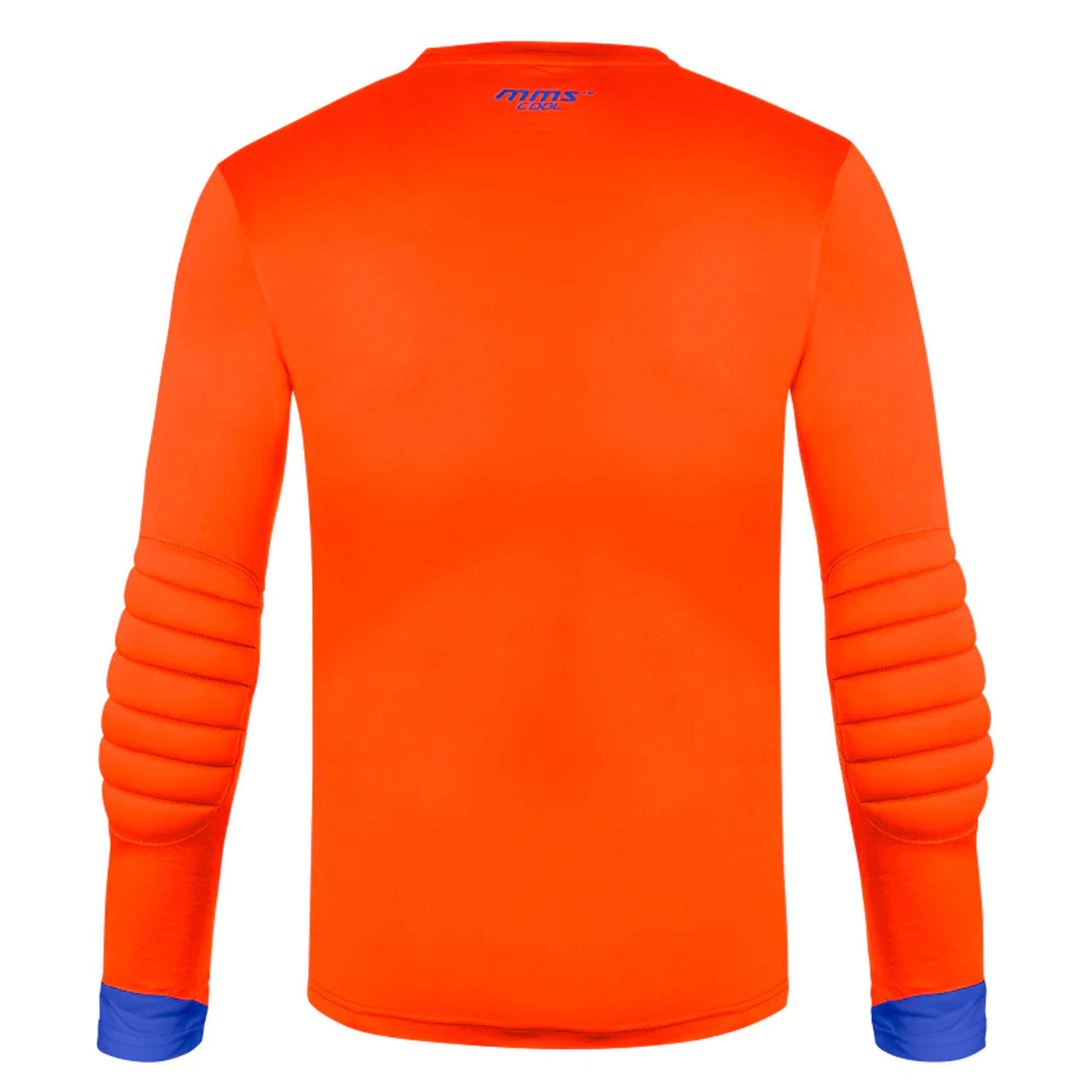 Reusch Kids Match Long Sleeve Padded Goalkeeper Jersey Orange/Blue、mySite、noshort