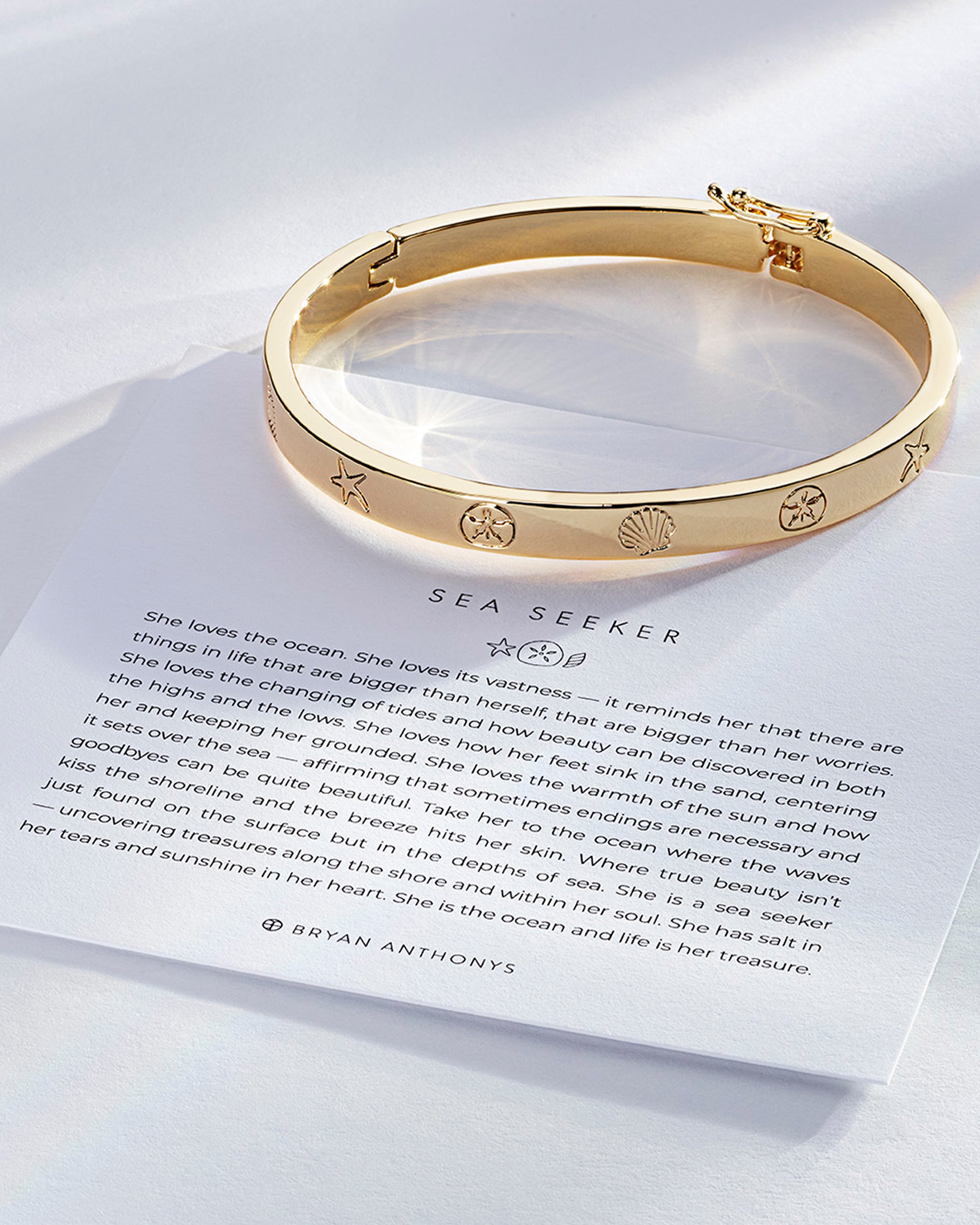 Sea Seeker Hinged Bracelet、mySite、hinf8tx79