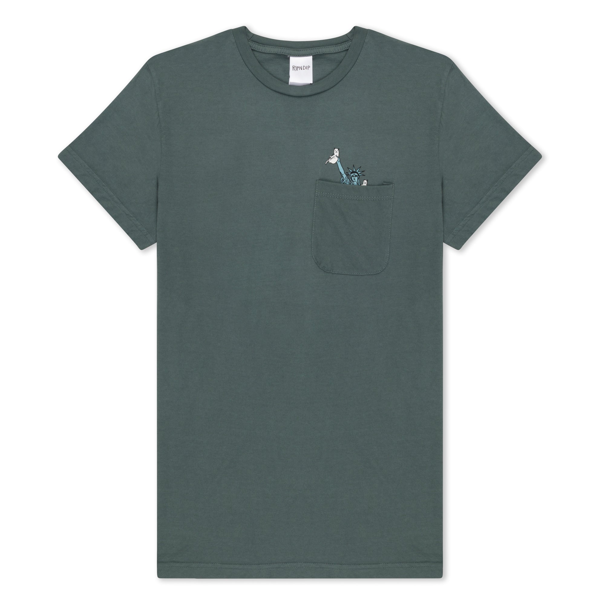  Liberty Pocket Tee (Charcoal)、mySite、merchandisen