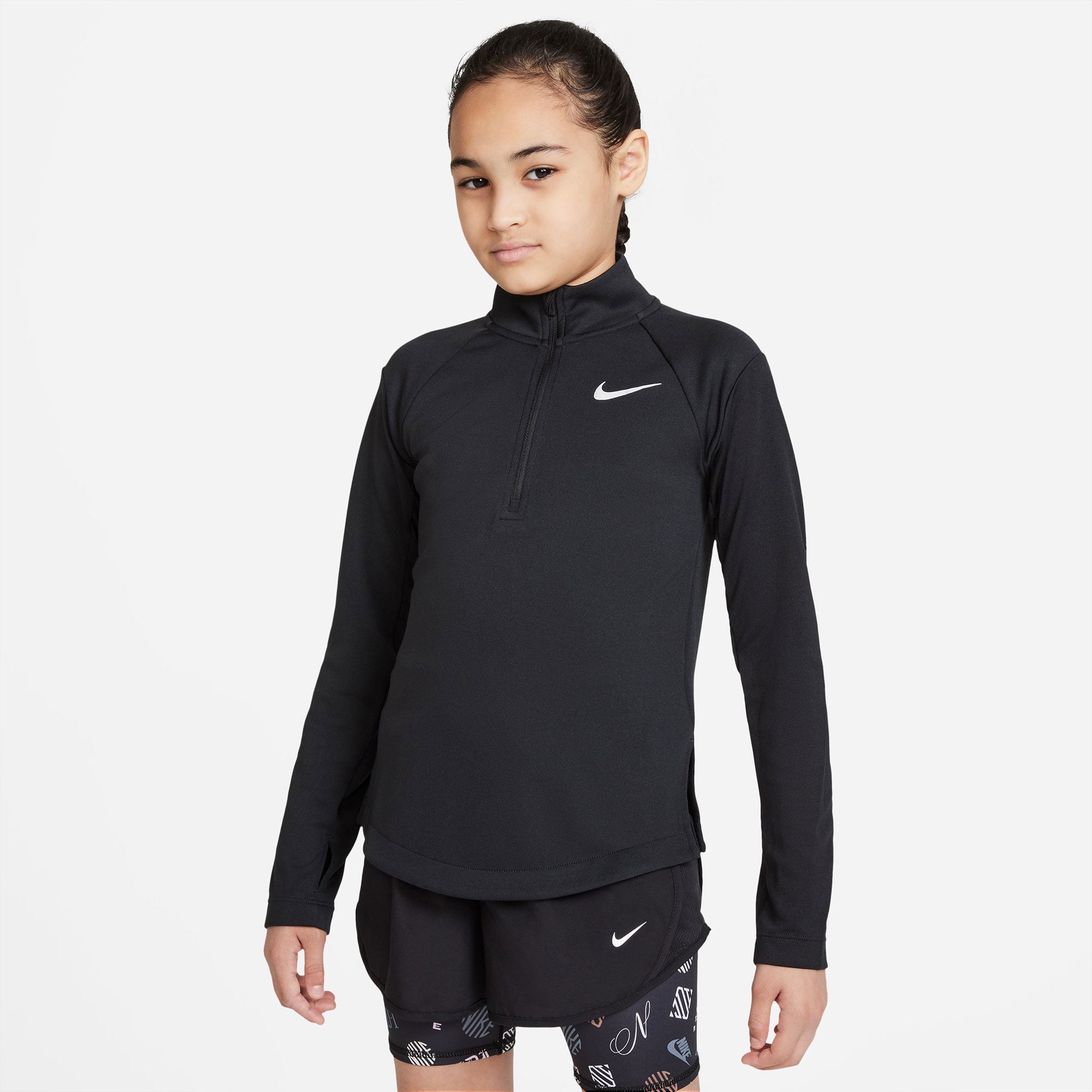 Nike Dri-FIT Girls' Long-Sleeve Top