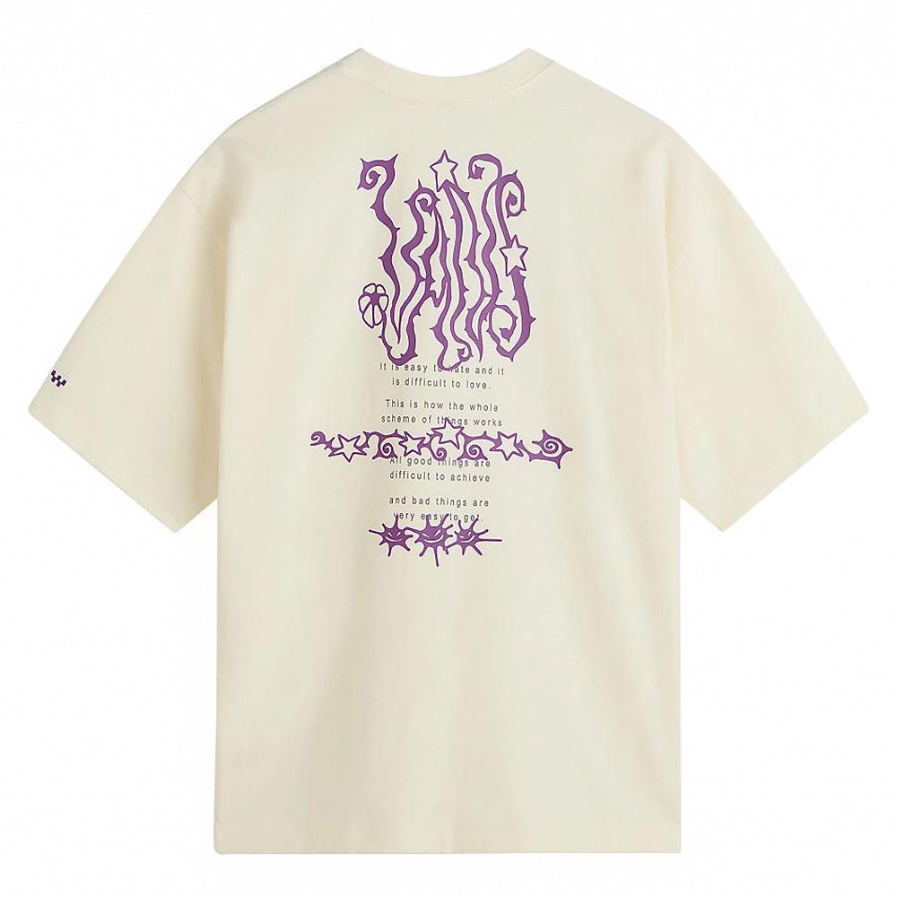  Vans Skate Difficult to Love T-shirt - Marshmallow、mySite、merchandisen