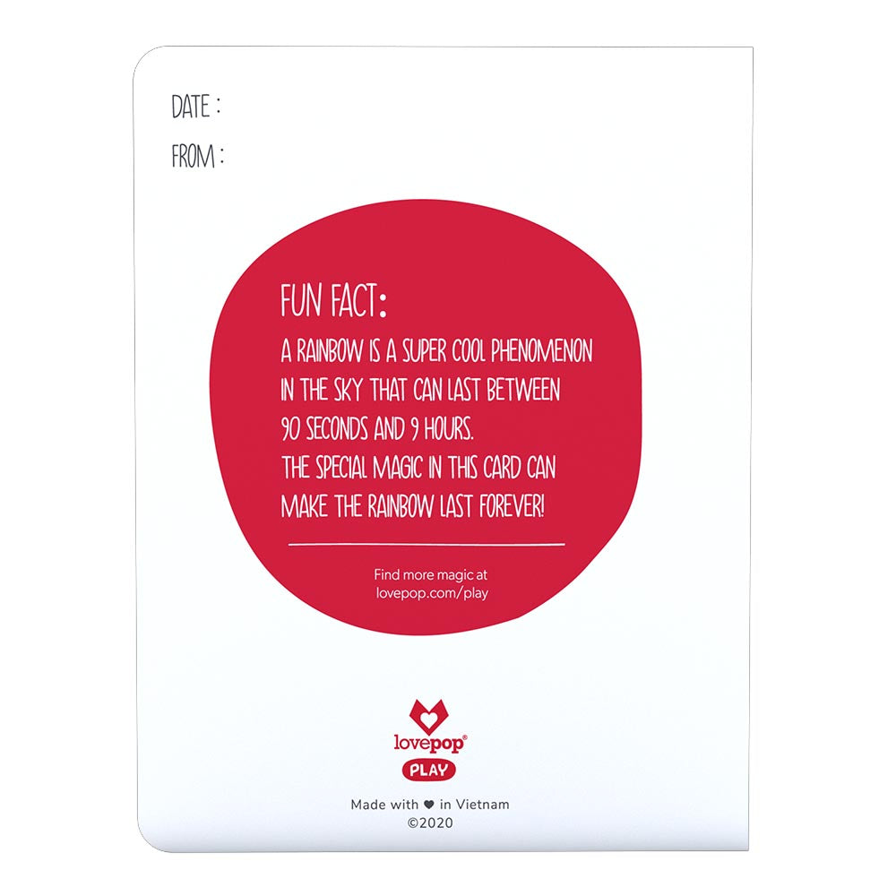 Playpop Card™: You Are Made of Magic Rainbow、mySite、solidvoid