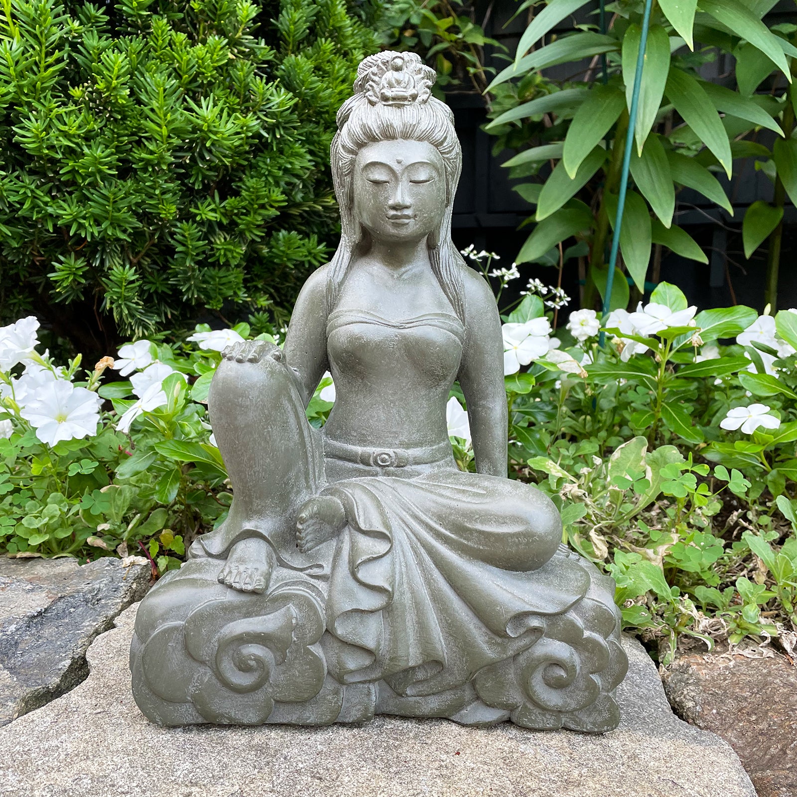Garden Kuan Yin Royal Ease Statue、mySite、topwebapps