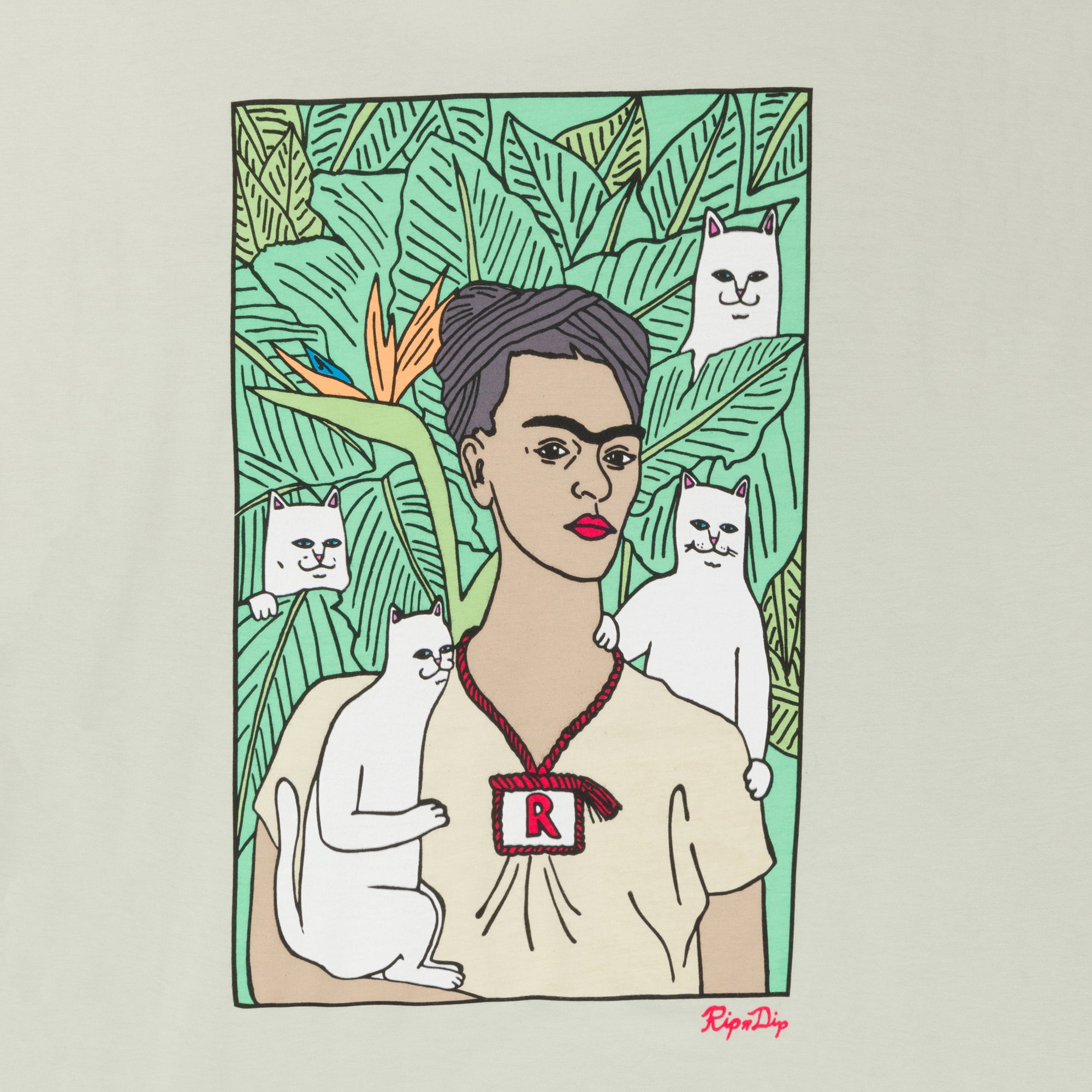  Nermal Portrait Long Sleeve (Sage)、mySite、merchandisen