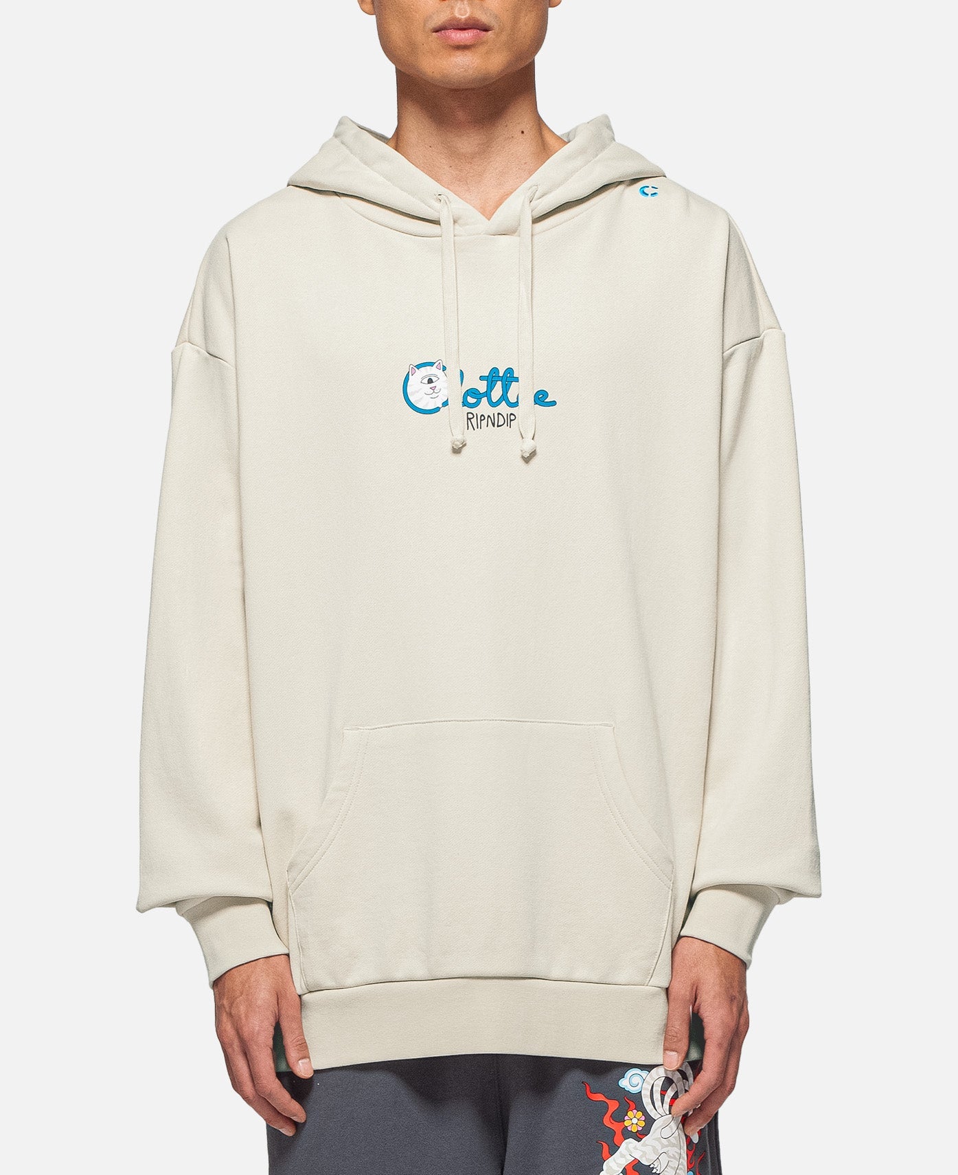  Ripndip x Clottee Hoodie (Cream)、mySite、merchandisen