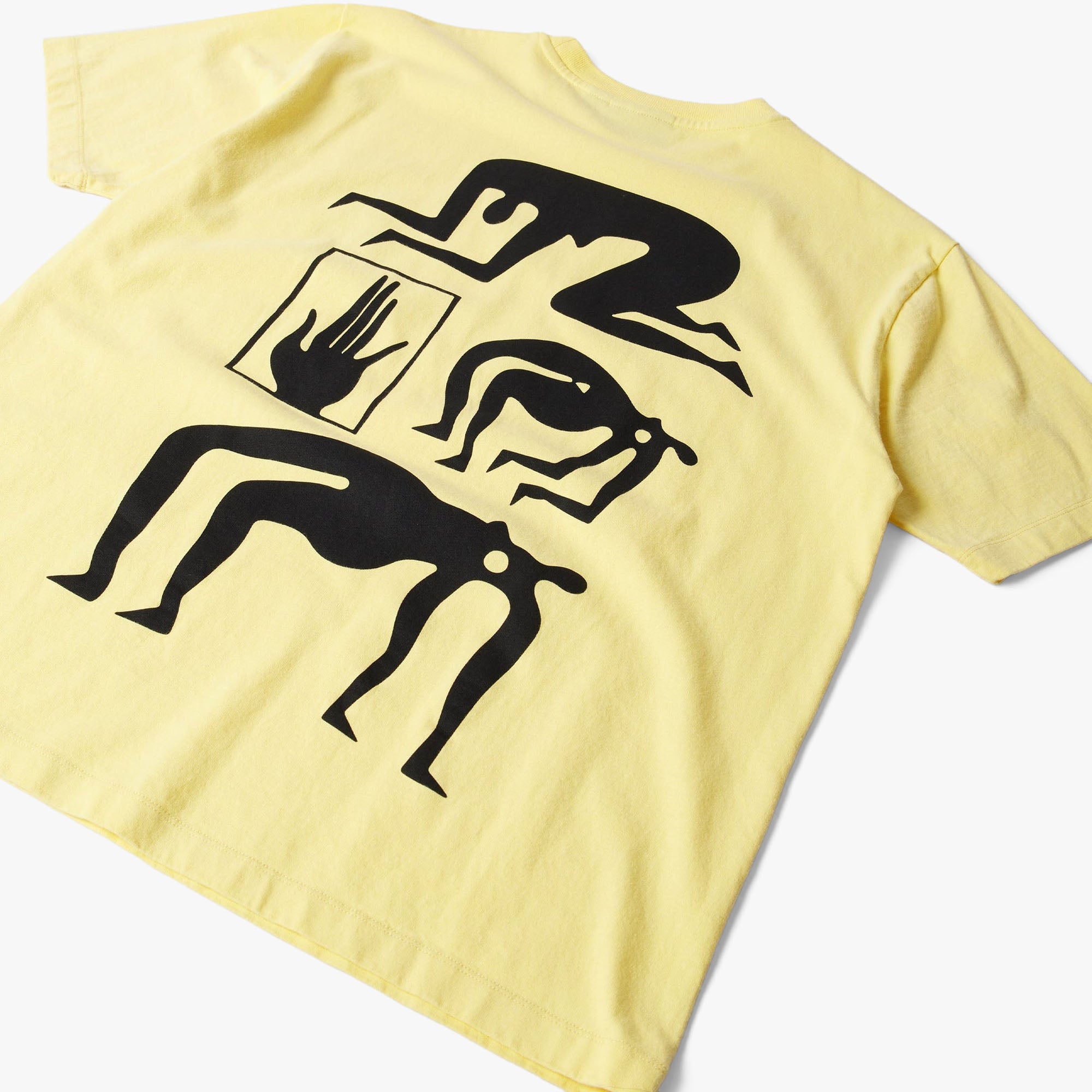  by Parra Yoga Discounts T-Shirt Yellow、mySite、merchandisen