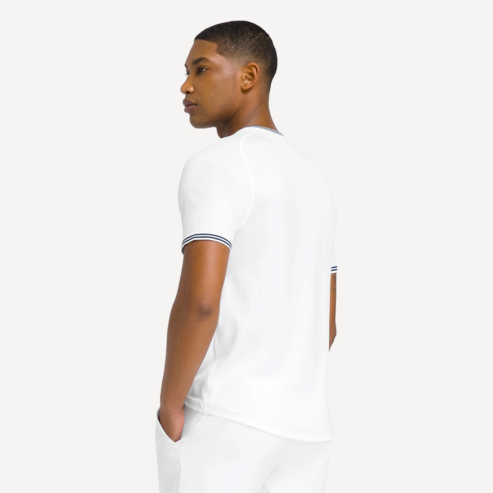 Wilson Court Performance Men's Tennis Shirt、mySite、neckold