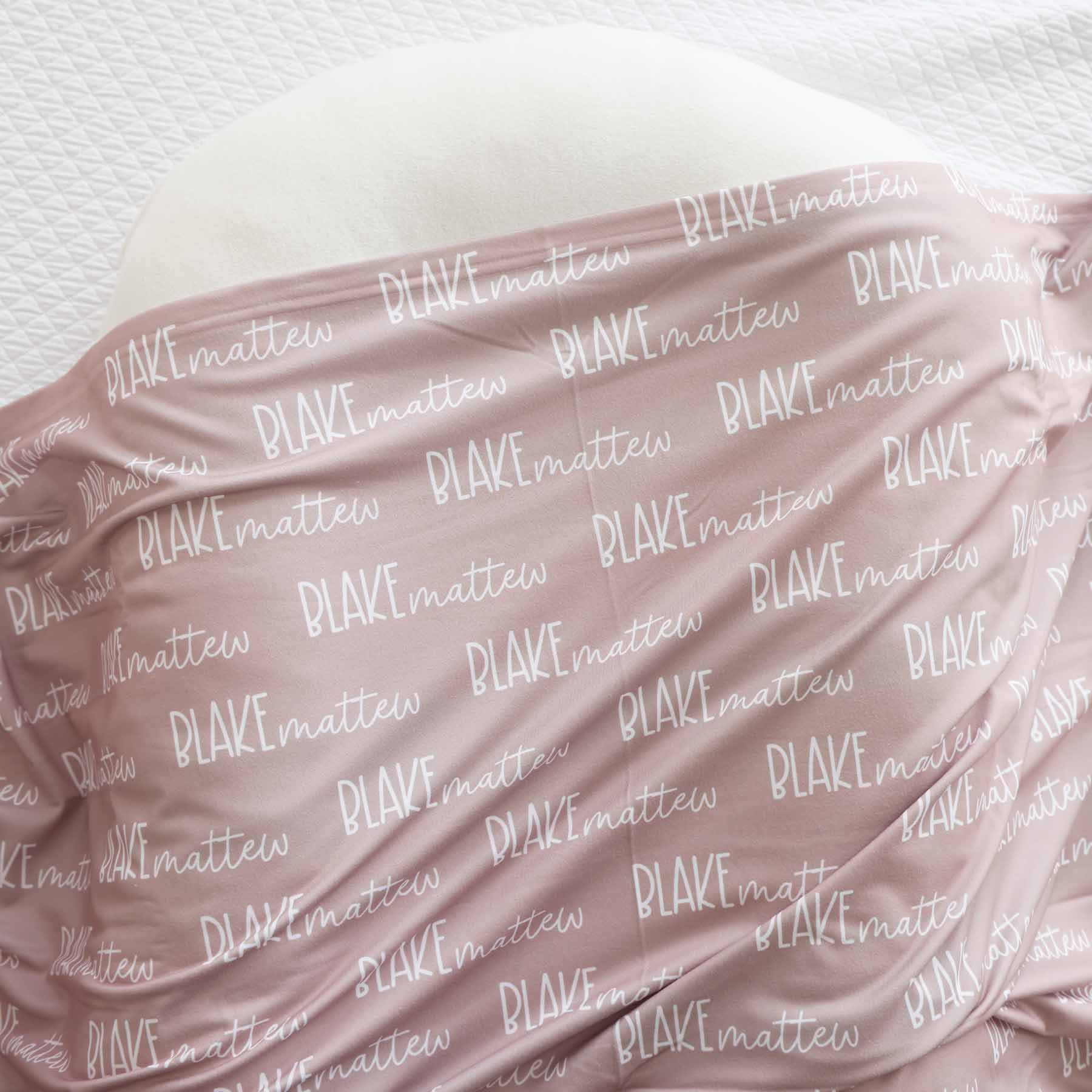  Personalized Baby Name Swaddle Blanket Font Duo | Best Selling Neutrals、mySite、layawaytickets