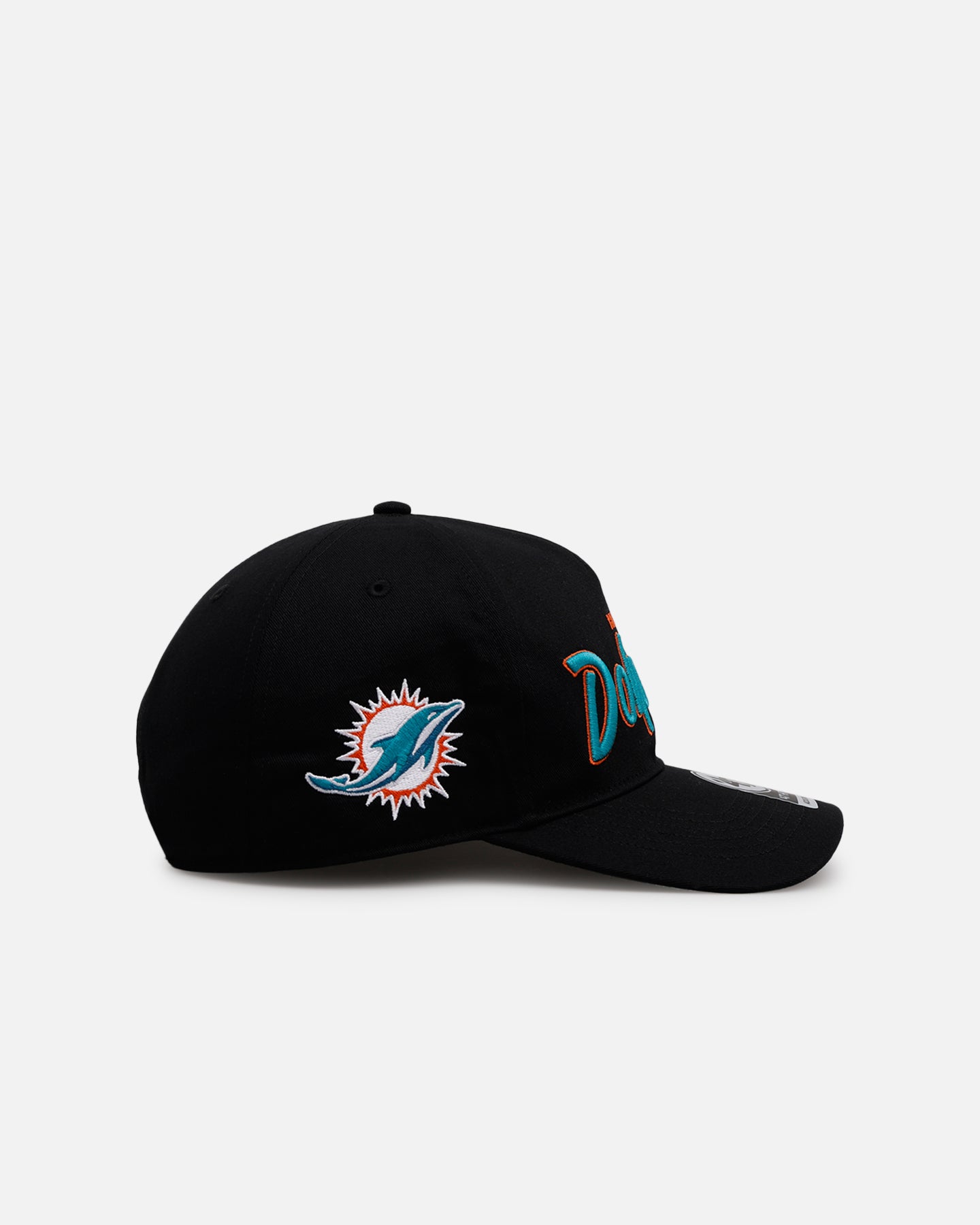 47 Brand Miami Dolphins 'Black Dome Script' 47 Hitch Snapback Black、mySite、zt4zffjzw