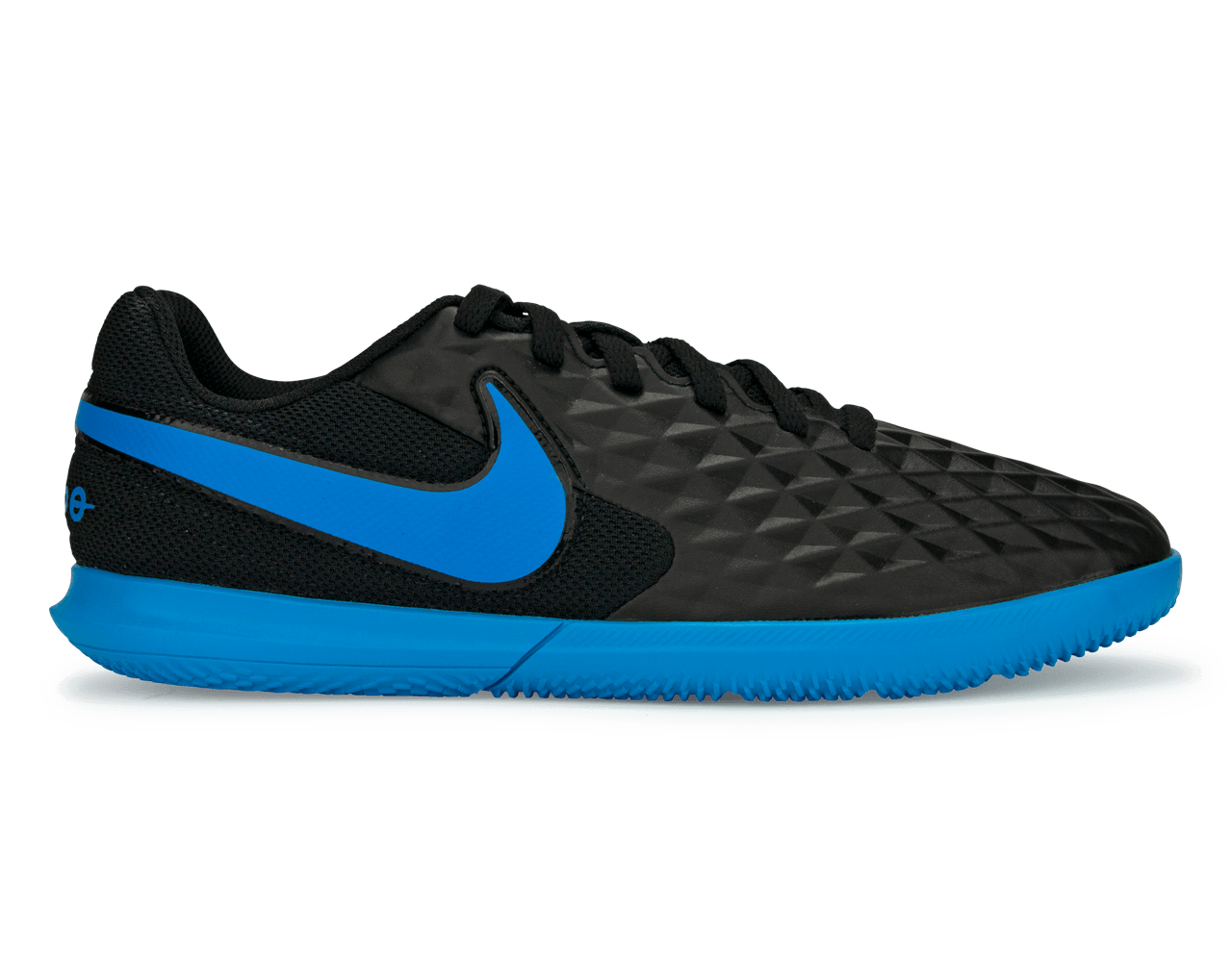 Nike Kids Legend 8 Club Indoor Soccer Shoes Black/Blue Hero、mySite、noshort