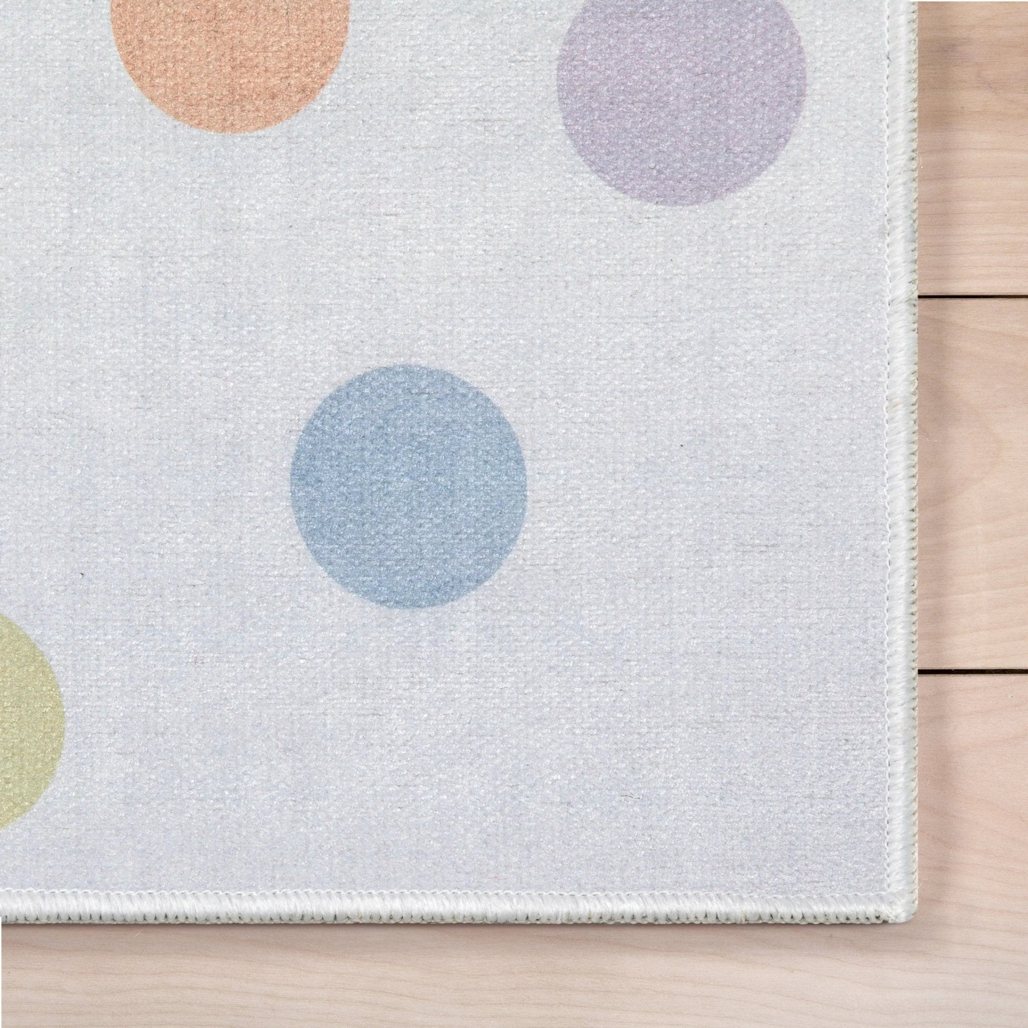 Multi Dot Modern Multi Color Area Flat-Weave Rug、mySite、gigharbornorthrealestate