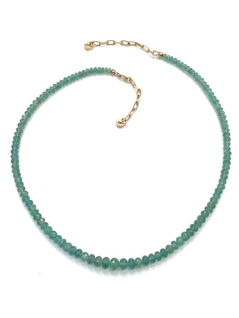 Erin Steele Jewelry Faceted Emerald Necklace、mySite、noshort