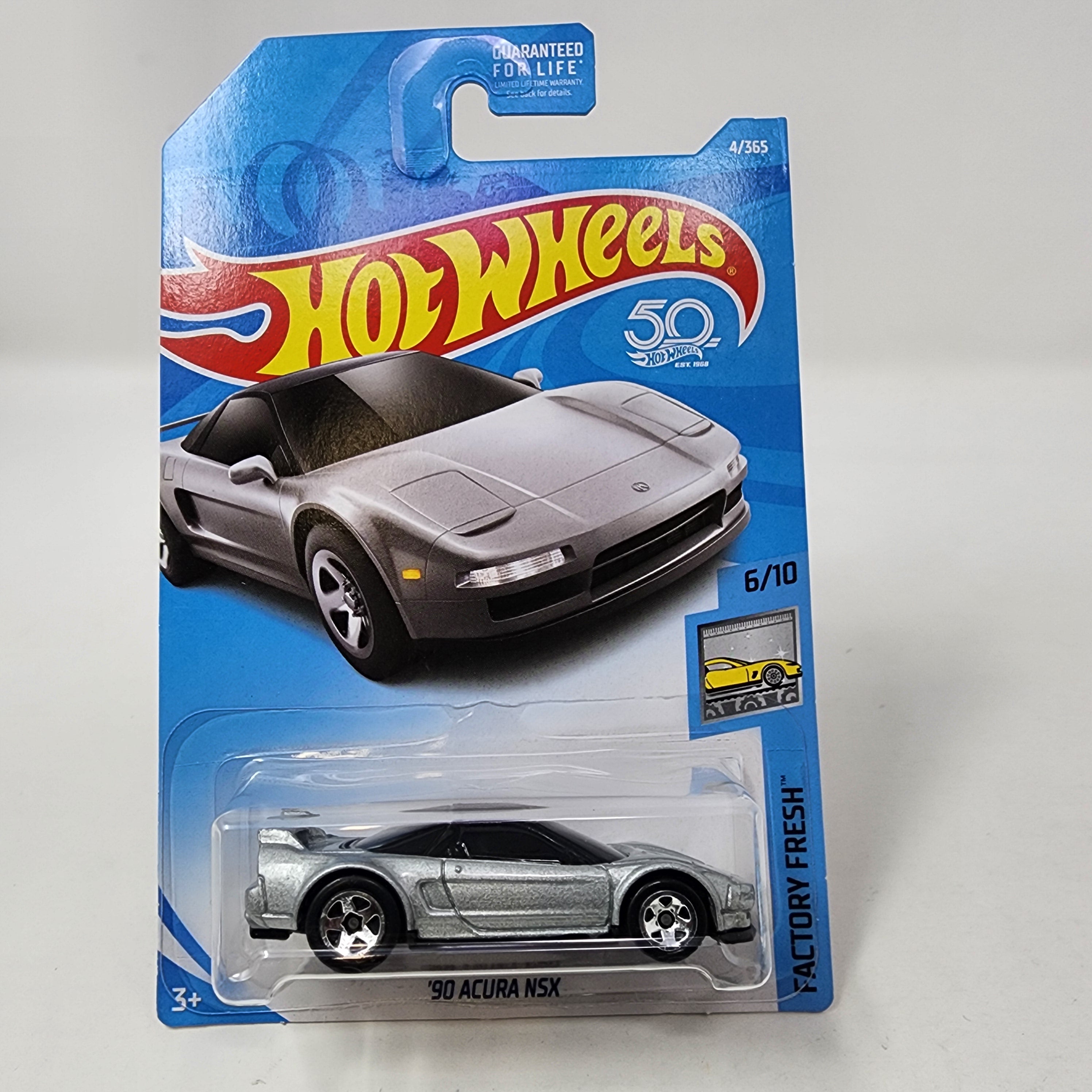 '90 Acura NSX #4 * Silver * 2018 Hot Wheels、mySite、hgirdovlk