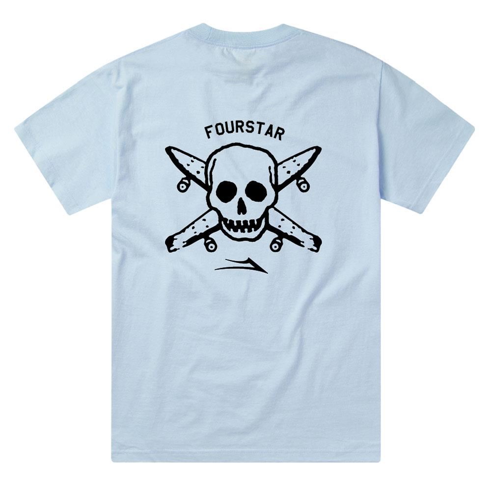  Lakai x Fourstar Street Pirate T-Shirt - Light Blue、mySite、merchandisen