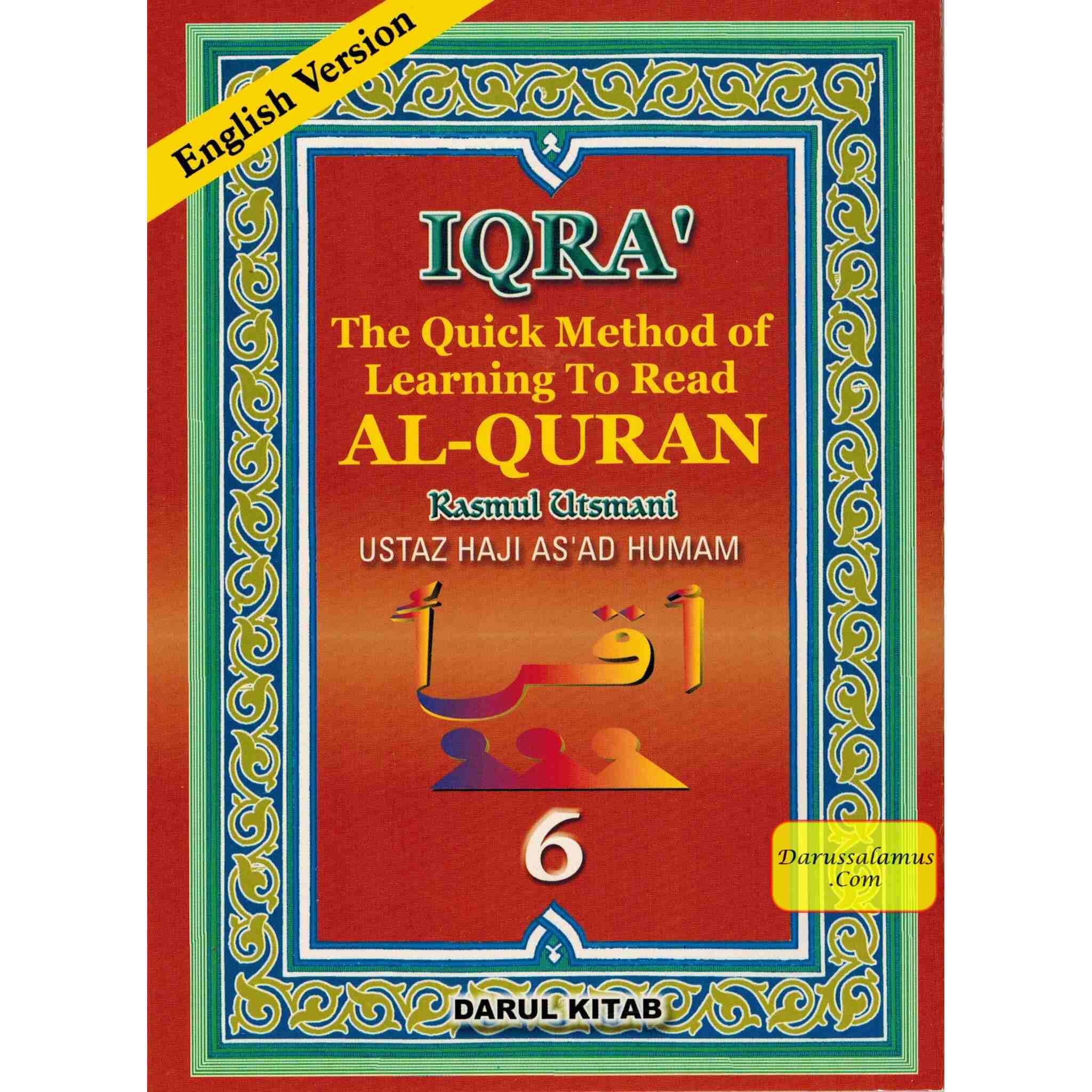 Iqra The Quick Learning Method Of Learning To Read Al-Quran By Ustaz Haji Asad Humam、mySite、topwebapps