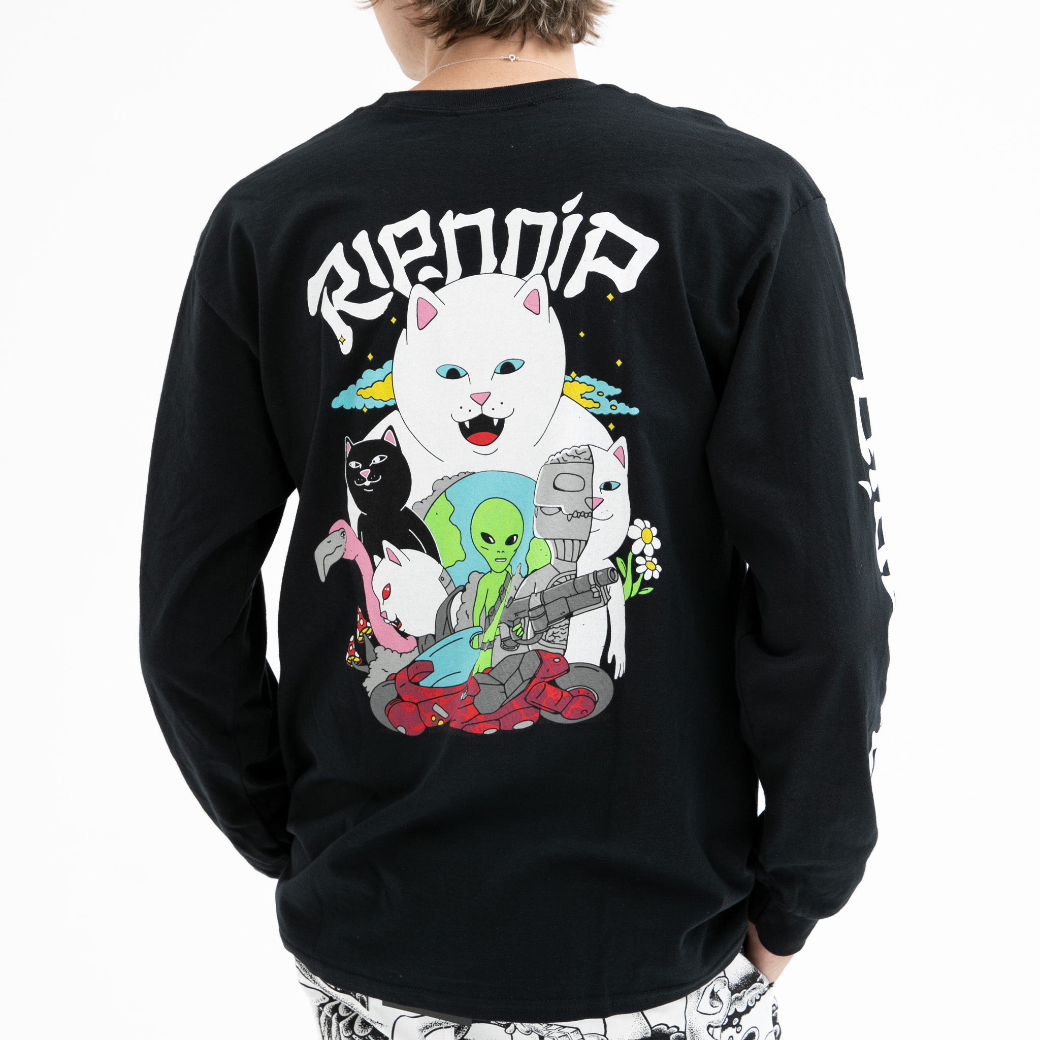  Runaway Long Sleeve (Black)、mySite、merchandisen