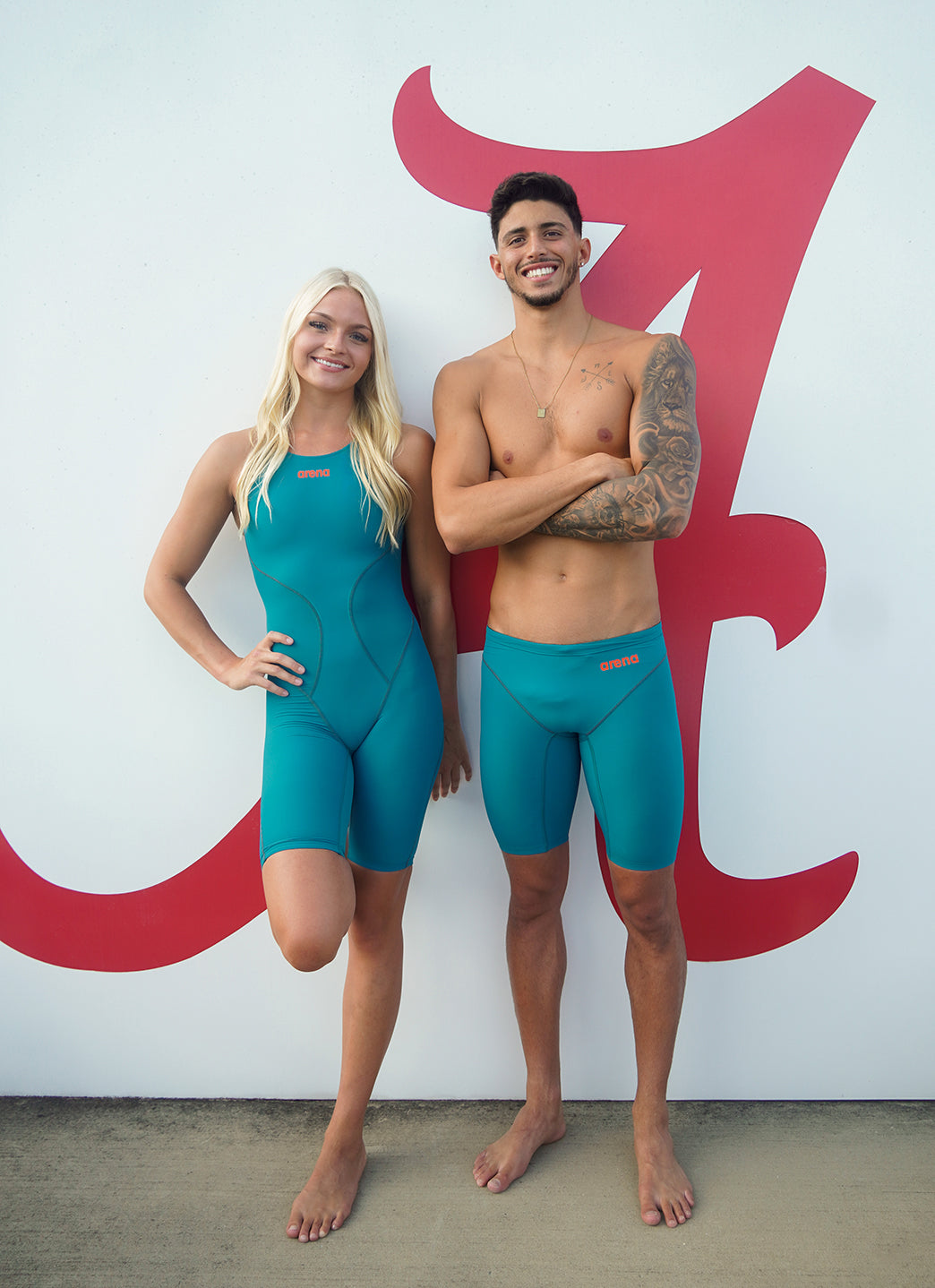 Arena Women's Powerskin Jade Aura Impulso LE Open Back Tech Suit Swimsuit、mySite、noshort