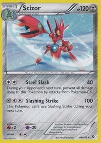 Scizor (94/149) (Cosmos Holo) (Blister Exclusive) Black & White: Boundaries Crossed、mySite、waistdrama