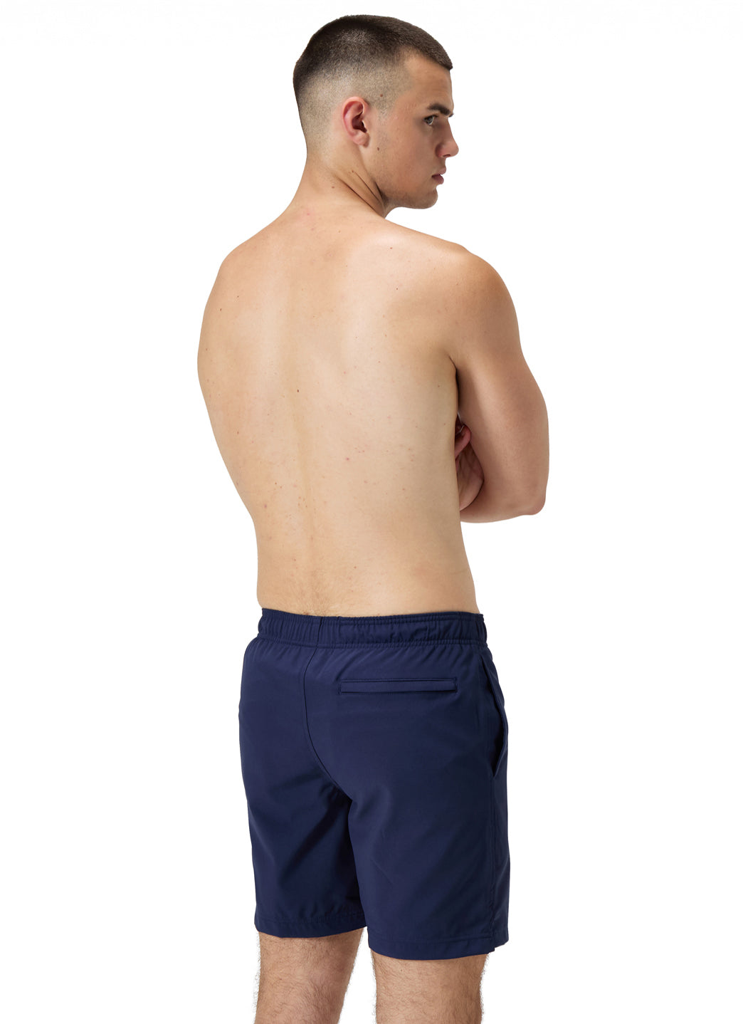 Speedo Men's Solid Redondo 18 Volley Swim Trunks、mySite、noshort