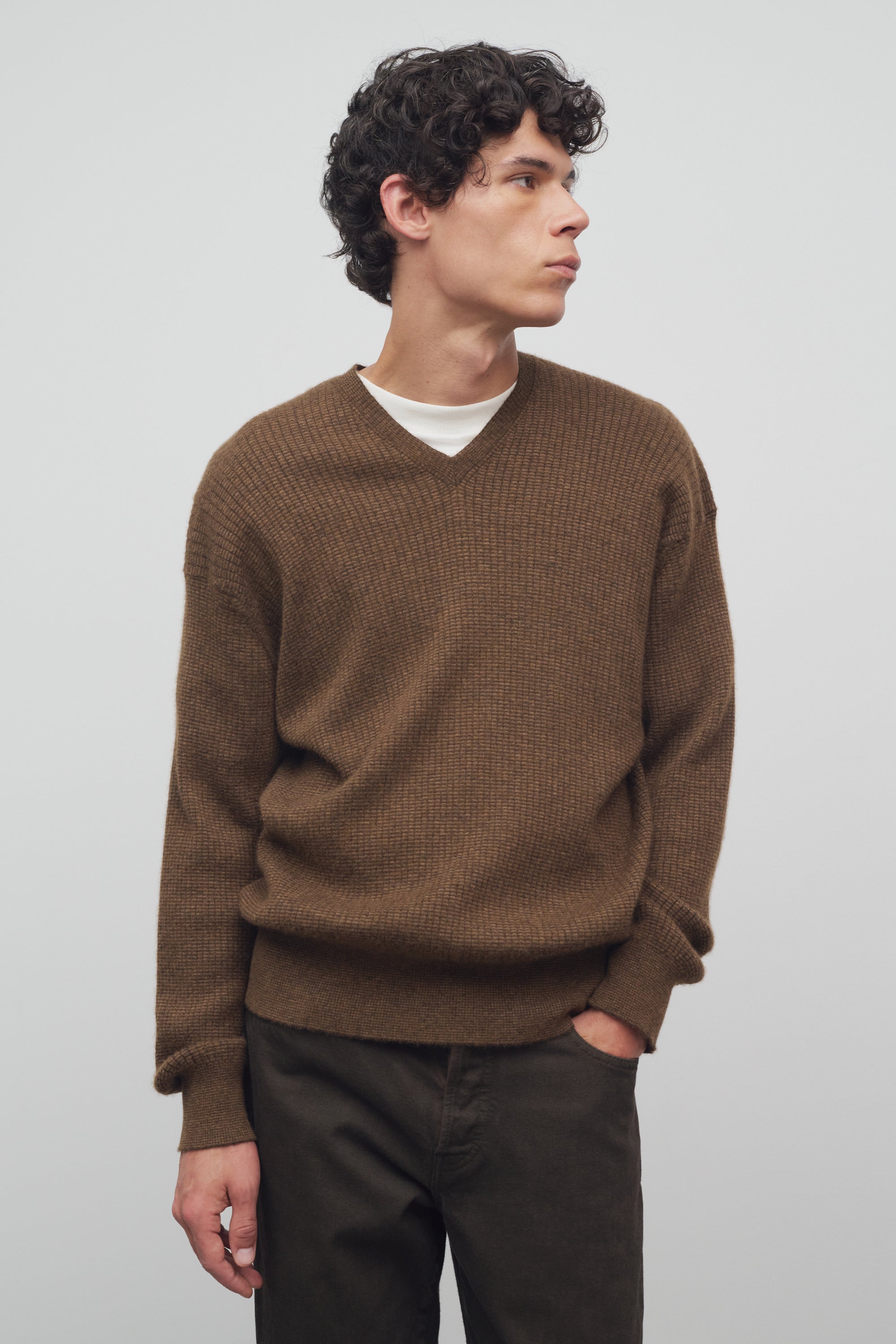 Thayer Sweater in Cashmere and Silk、mySite、aoinhome