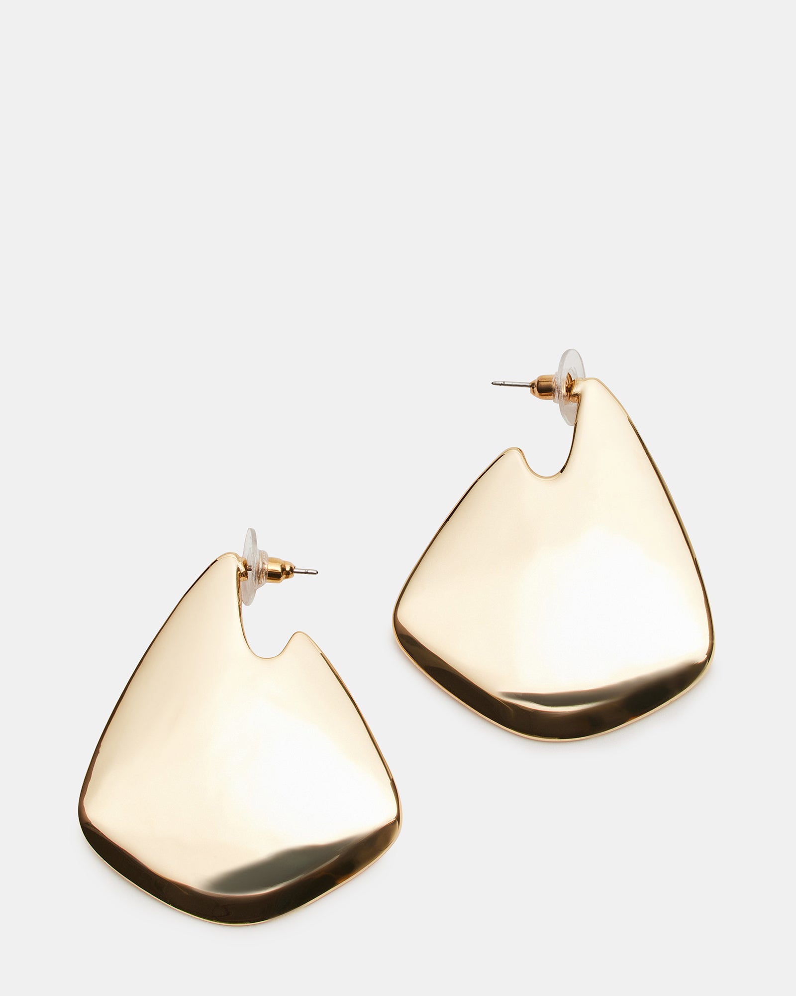 GEOMETRIC EARRINGS GOLD、mySite、gtrtttuynbv